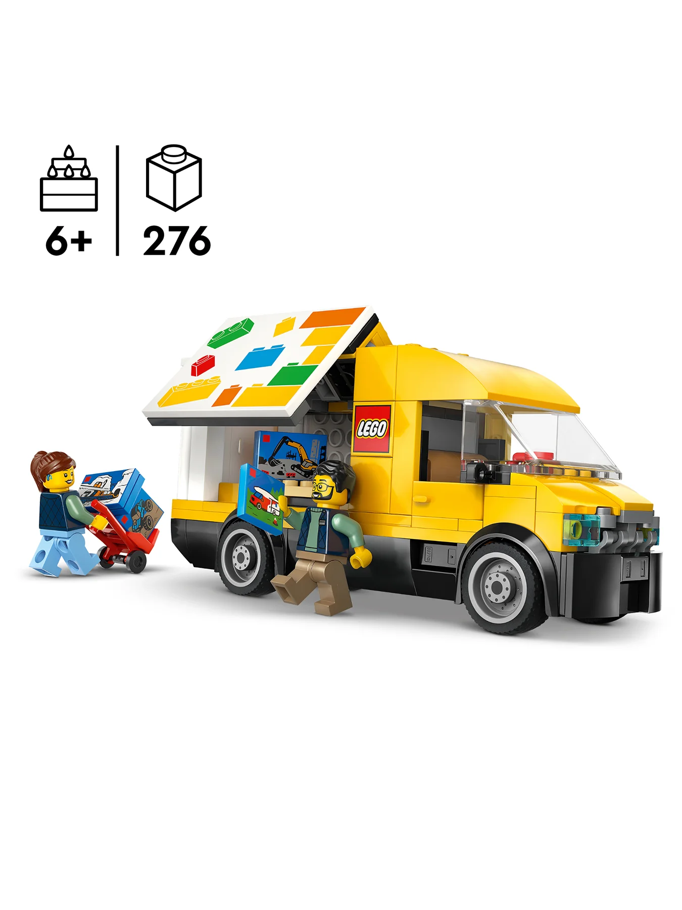 City Delivery Van Set 60500 - Image 2