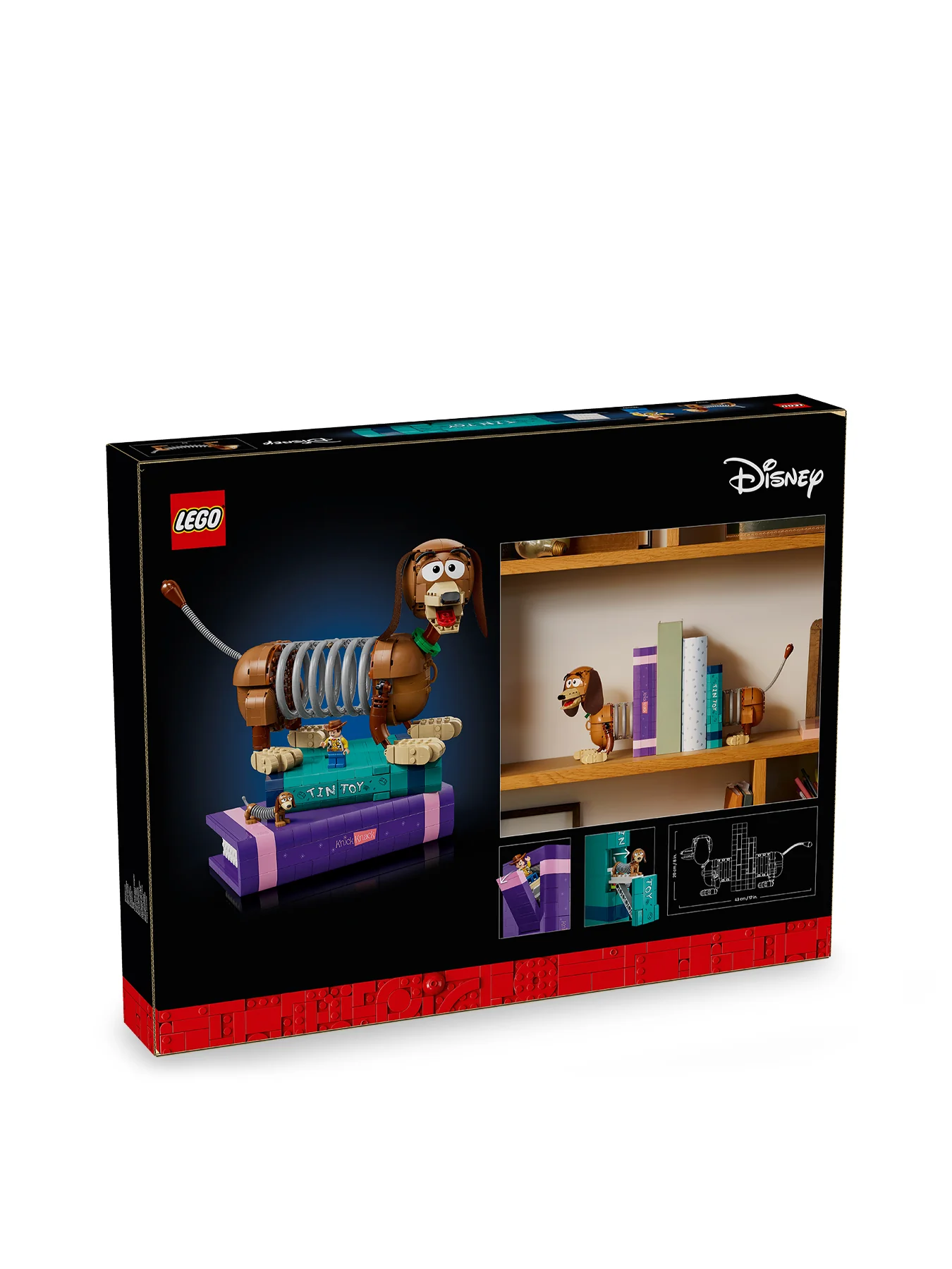 Slinky Dog Bookends Construction Set