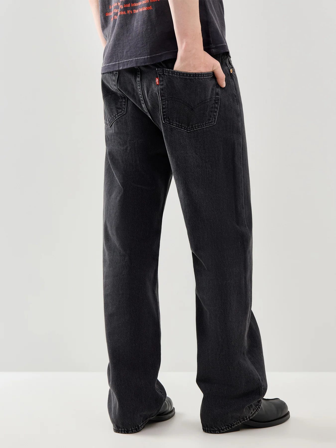 501 Loose Fit Jeans Black - Image 5