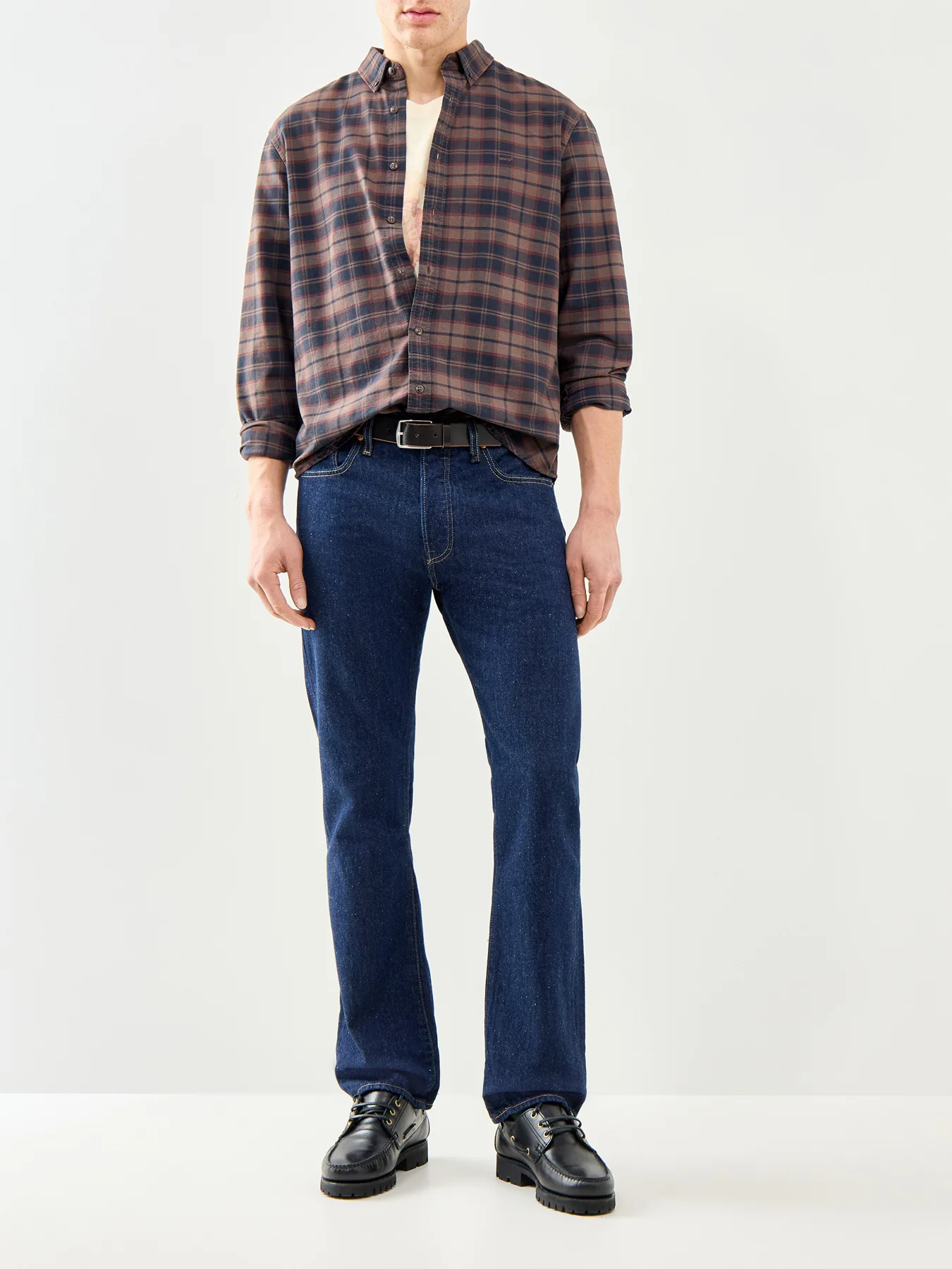 Button Down Shirt Khaki - Image 2