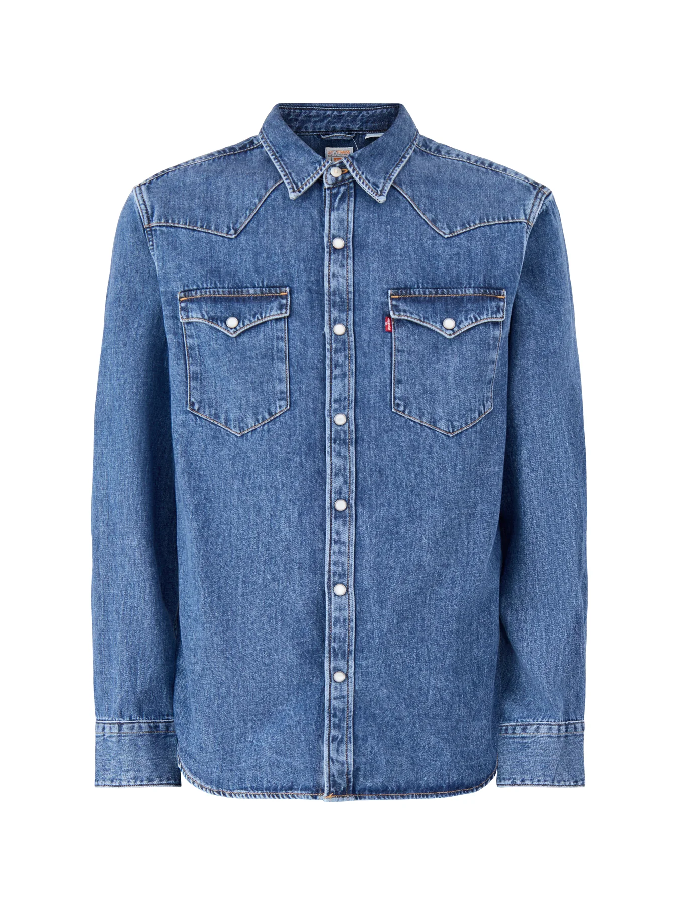 Barstow Western Shirt Blue