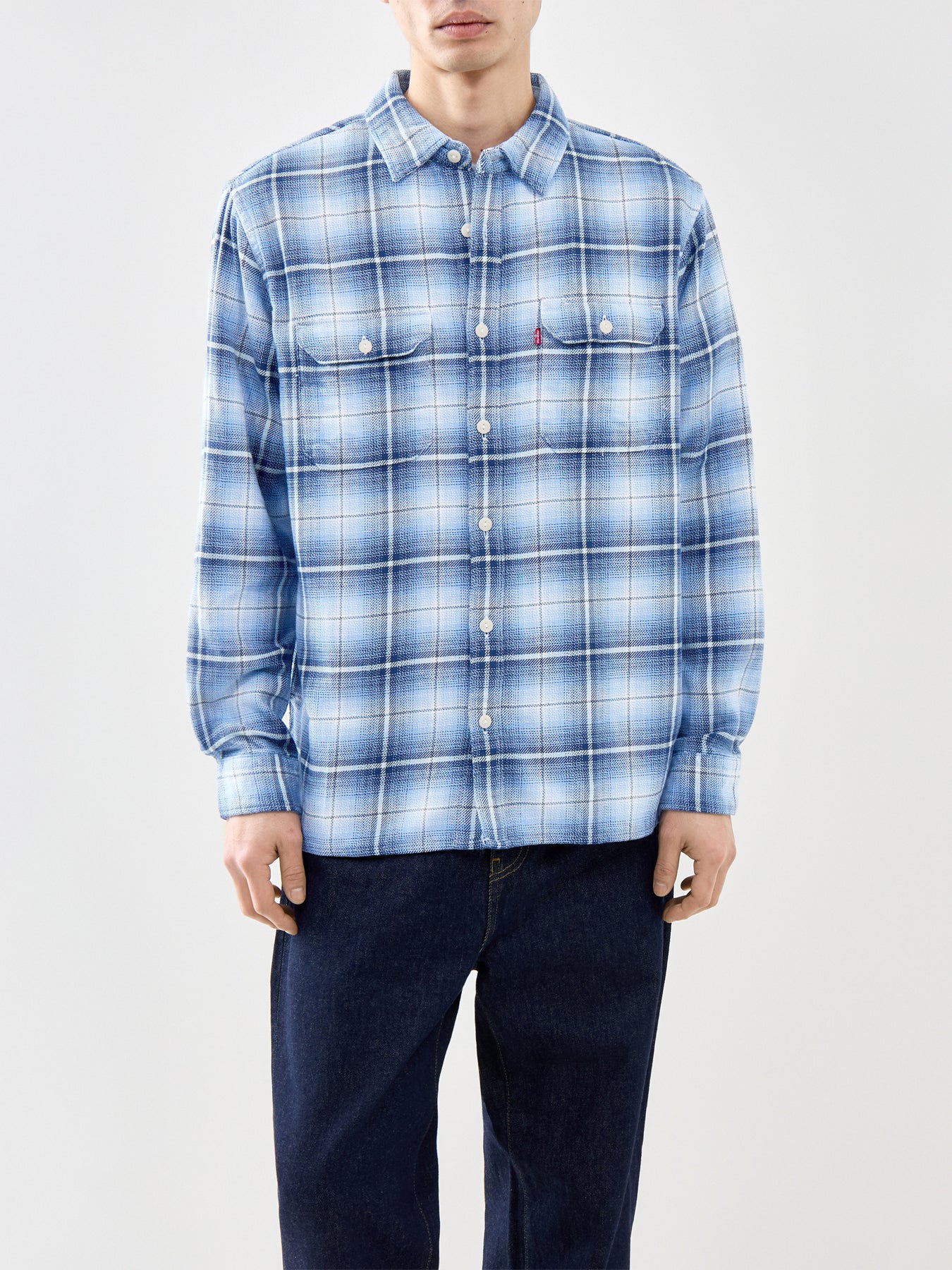 Jackson Worker Shirt Blue - Image 4