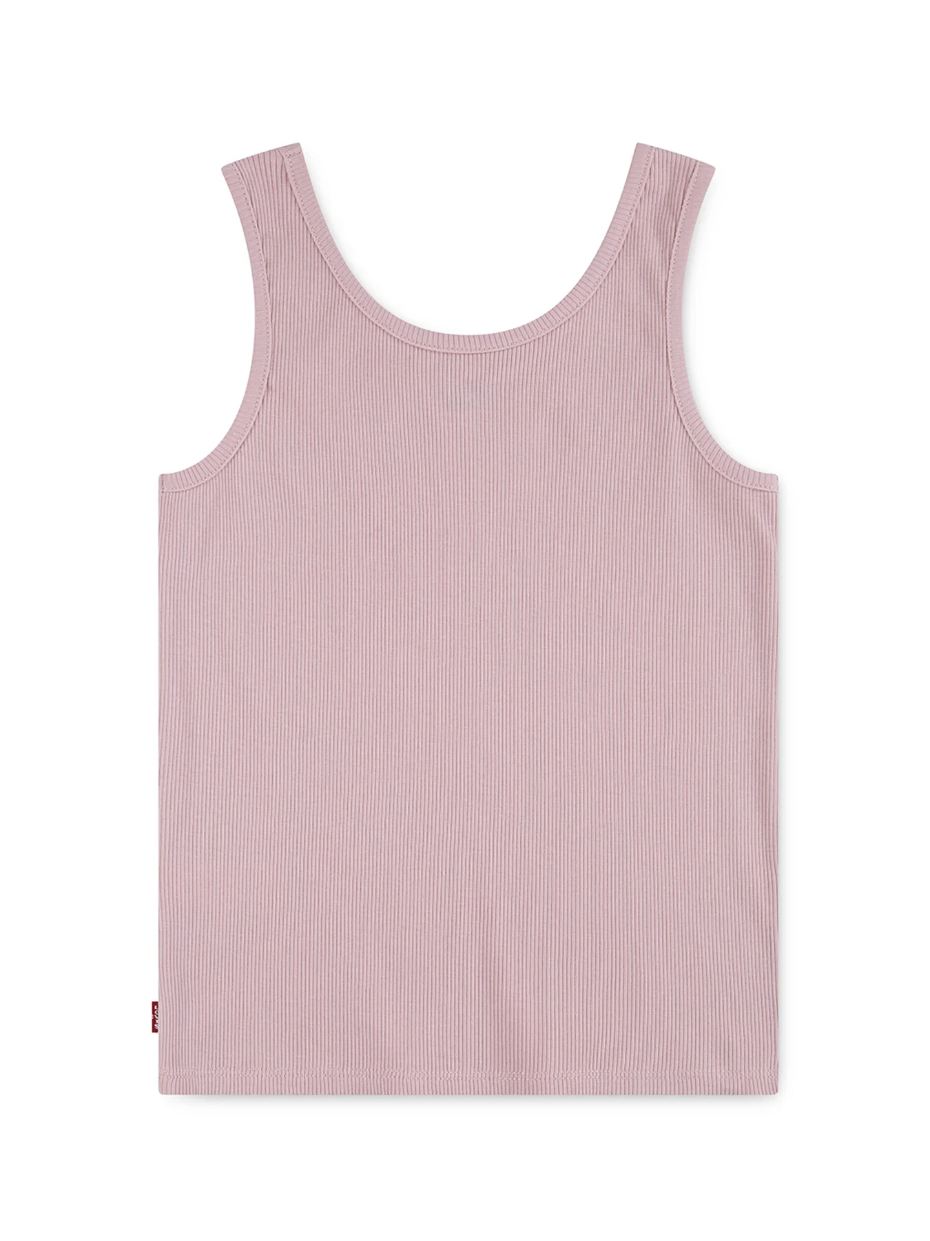 Kids’ Meet and Greet Ribbed Tank Coral Blush - Image 2