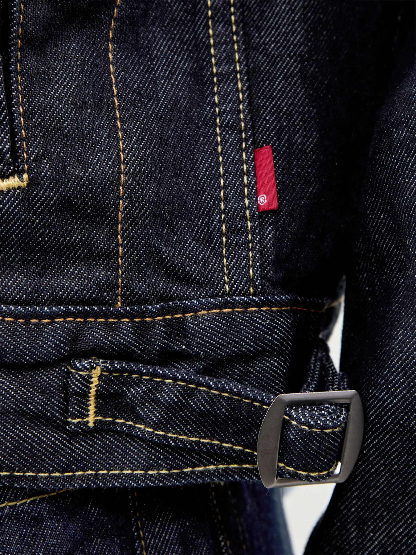 Market Miners Trucker Jacket Navy - Image 3
