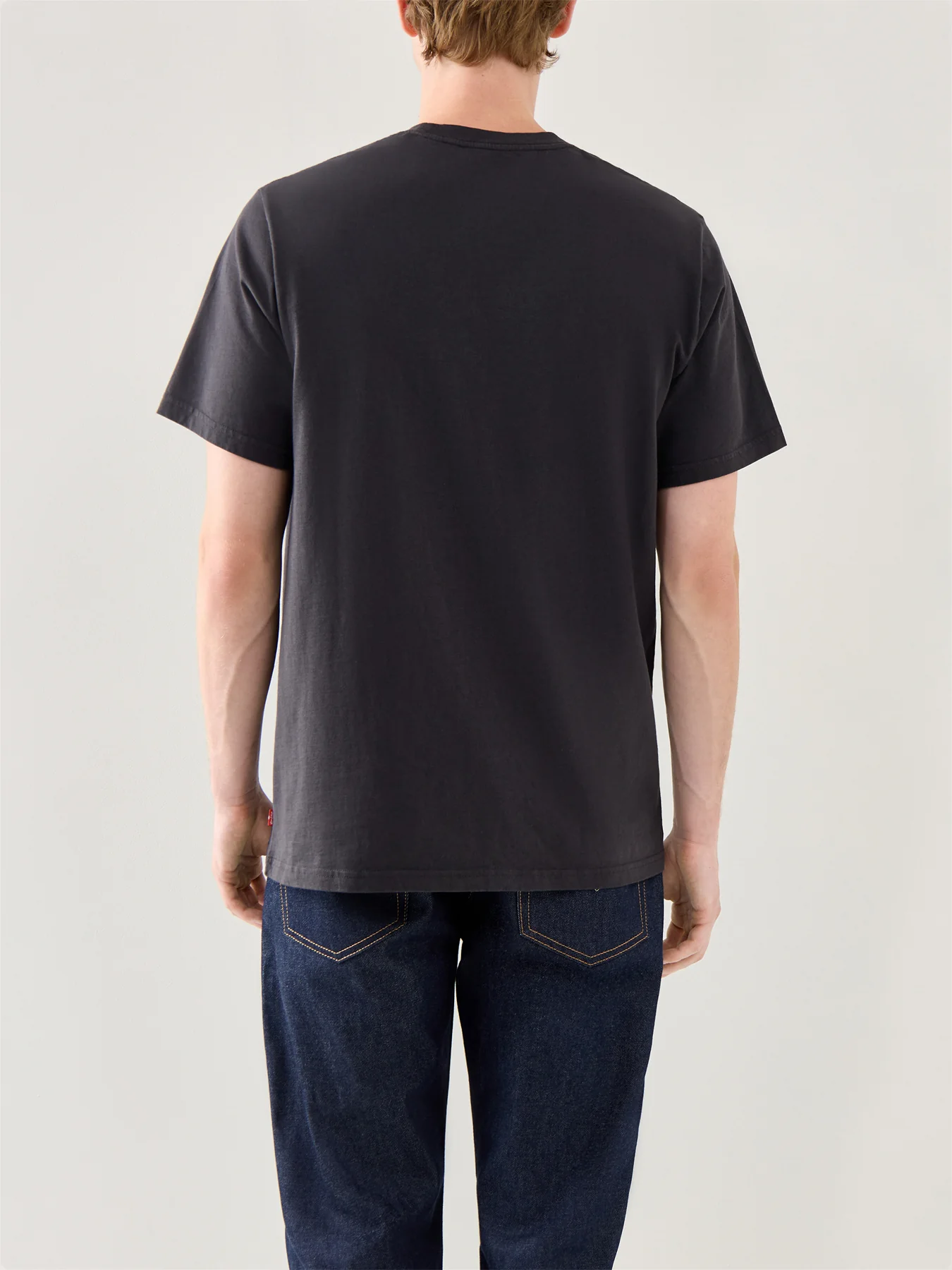 Relaxed Fit Tee Horizen Graphic Black - Image 5