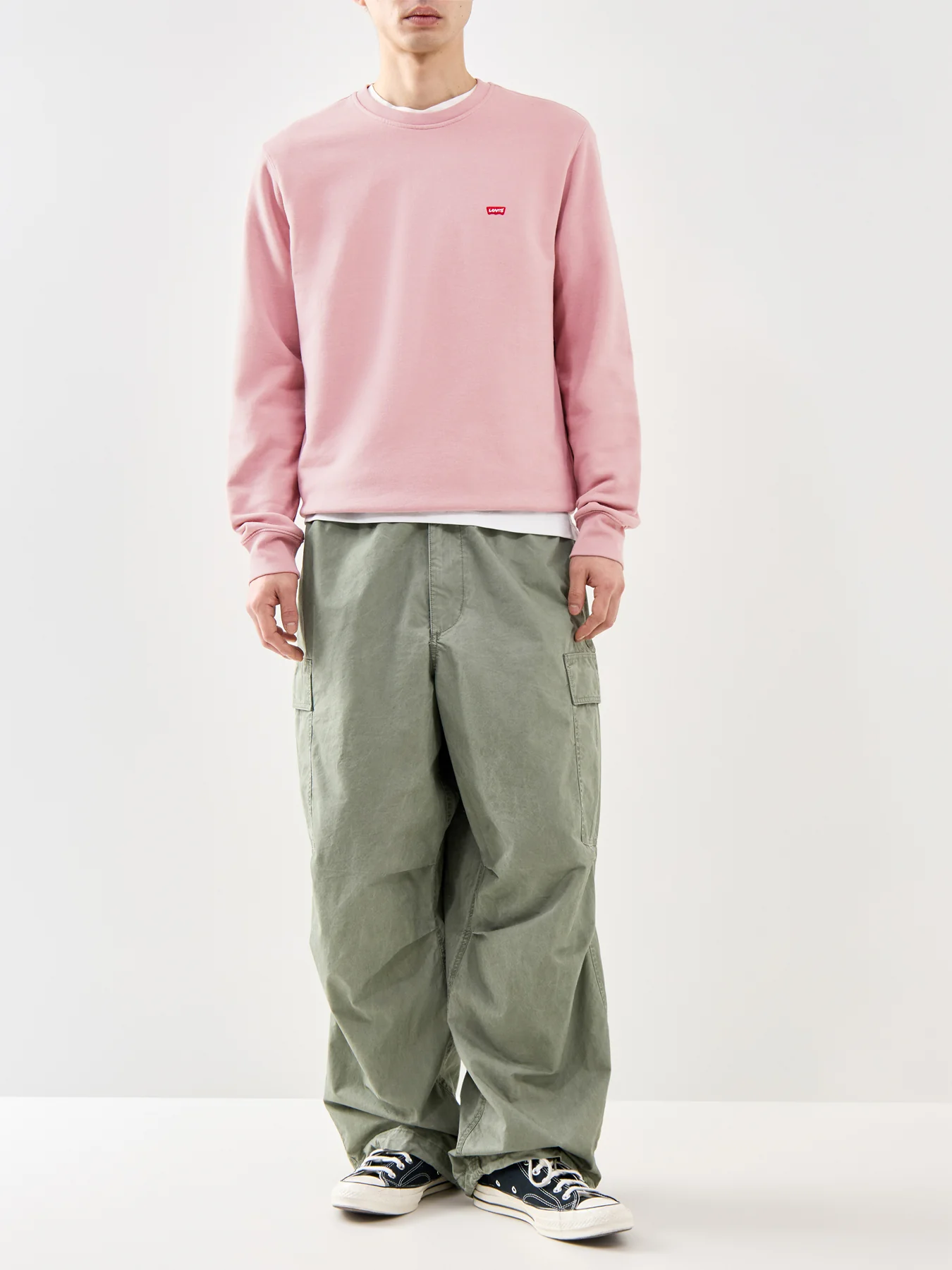 Original Crew Neck Sweatshirt Pink - Image 2