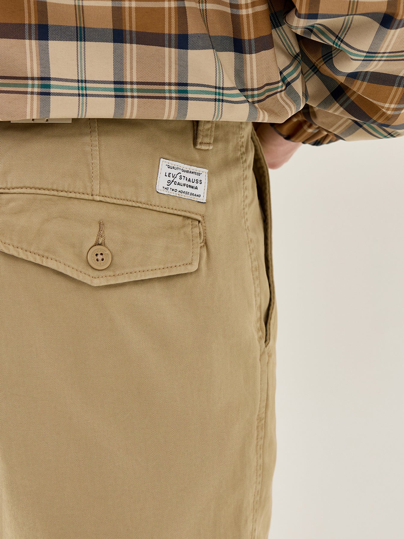 Chino Authentic Relaxed Fit Tan - Image 3