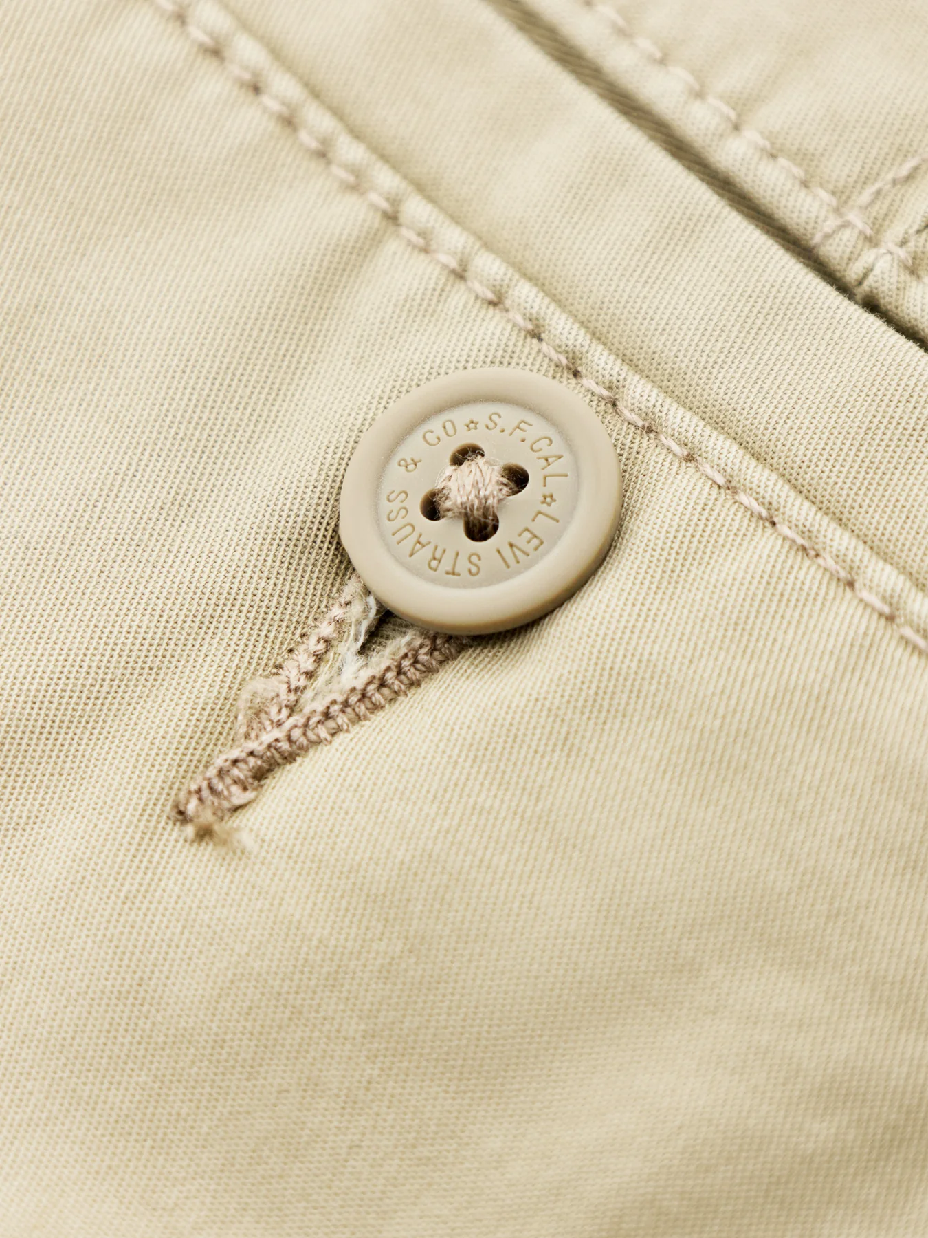 Chino Shorts Beige - Image 3
