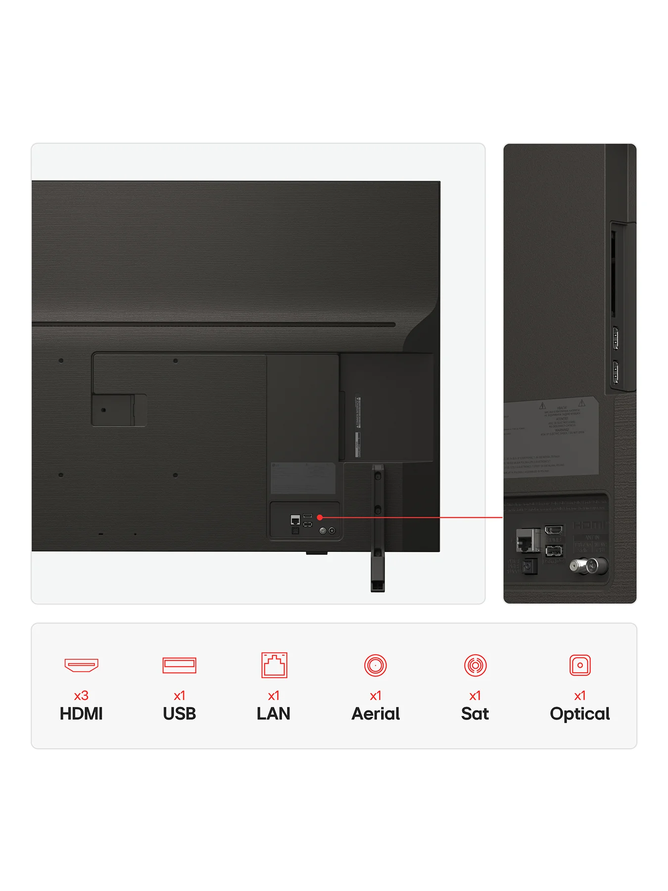 LG 43QNED84A6C 43 Inch QNED 4K Smart TV 2025 - Image 3