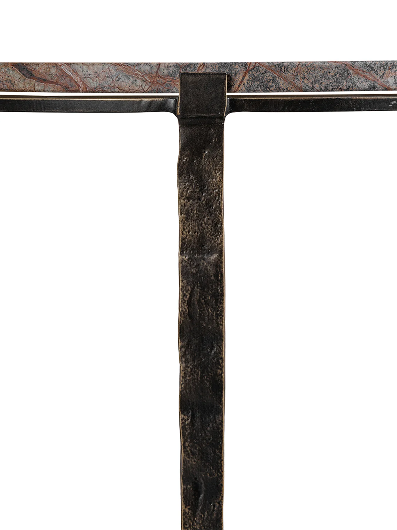 Leo Forest Brown Marble Coffee Table - Image 3