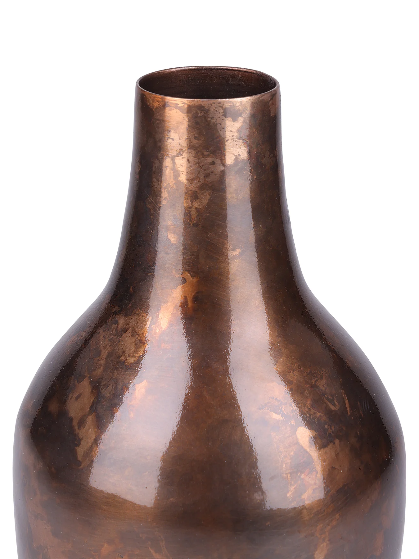 Tambora Copper Finish Vase Small - Image 3