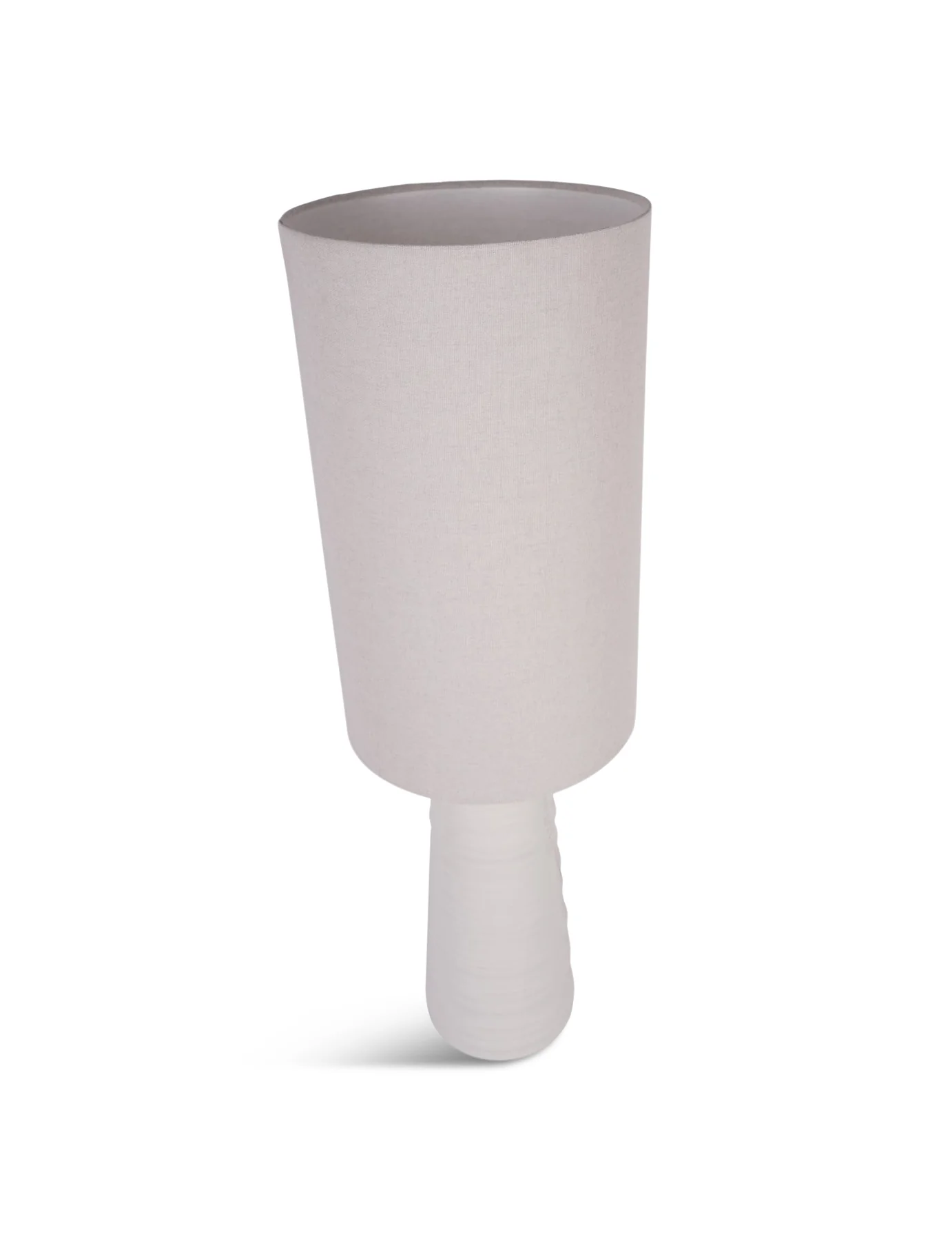 Tivoli Ceramic Table Lamp White with Shade E27 60W