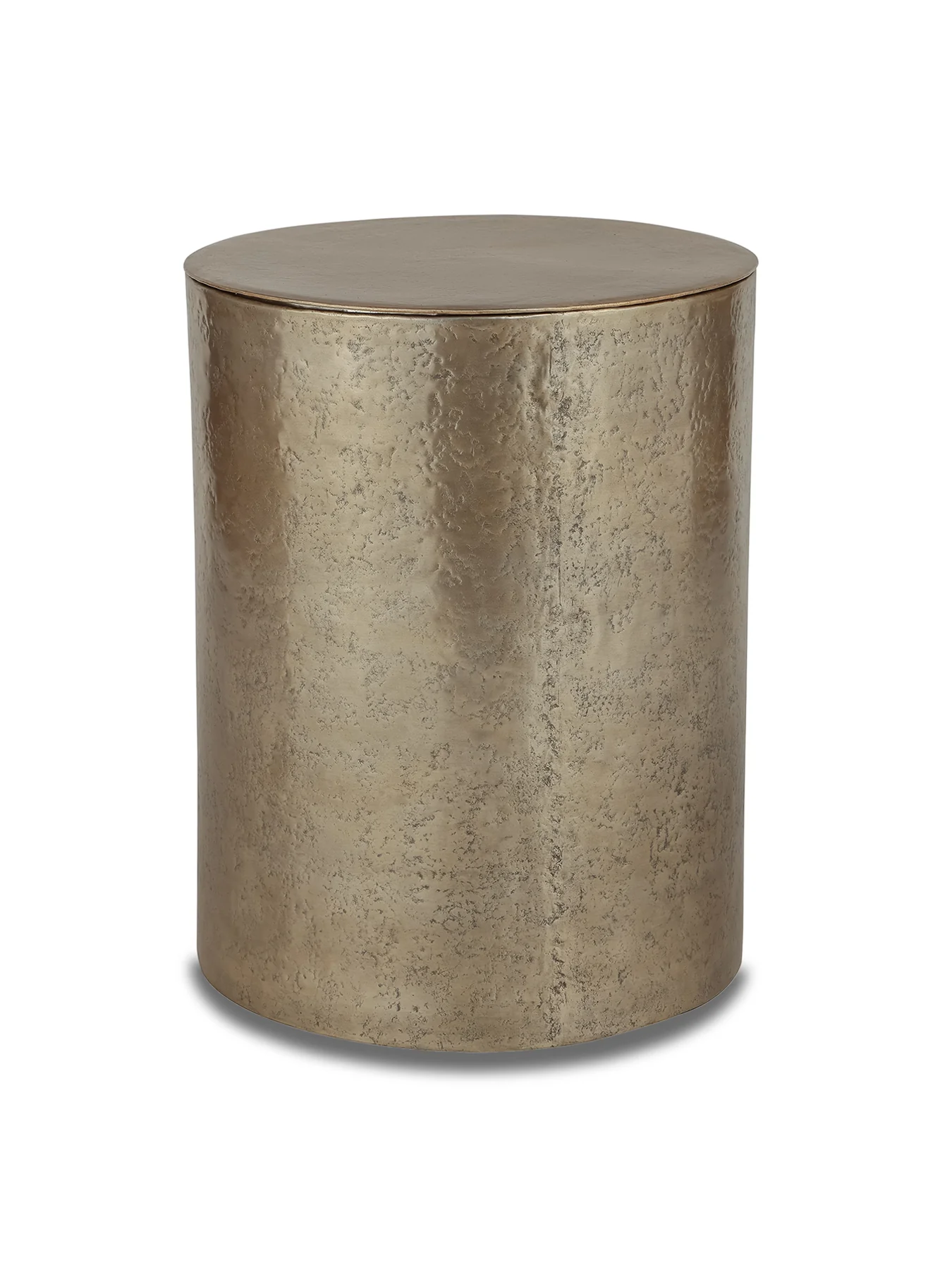 Zander Metal Storage Side Table