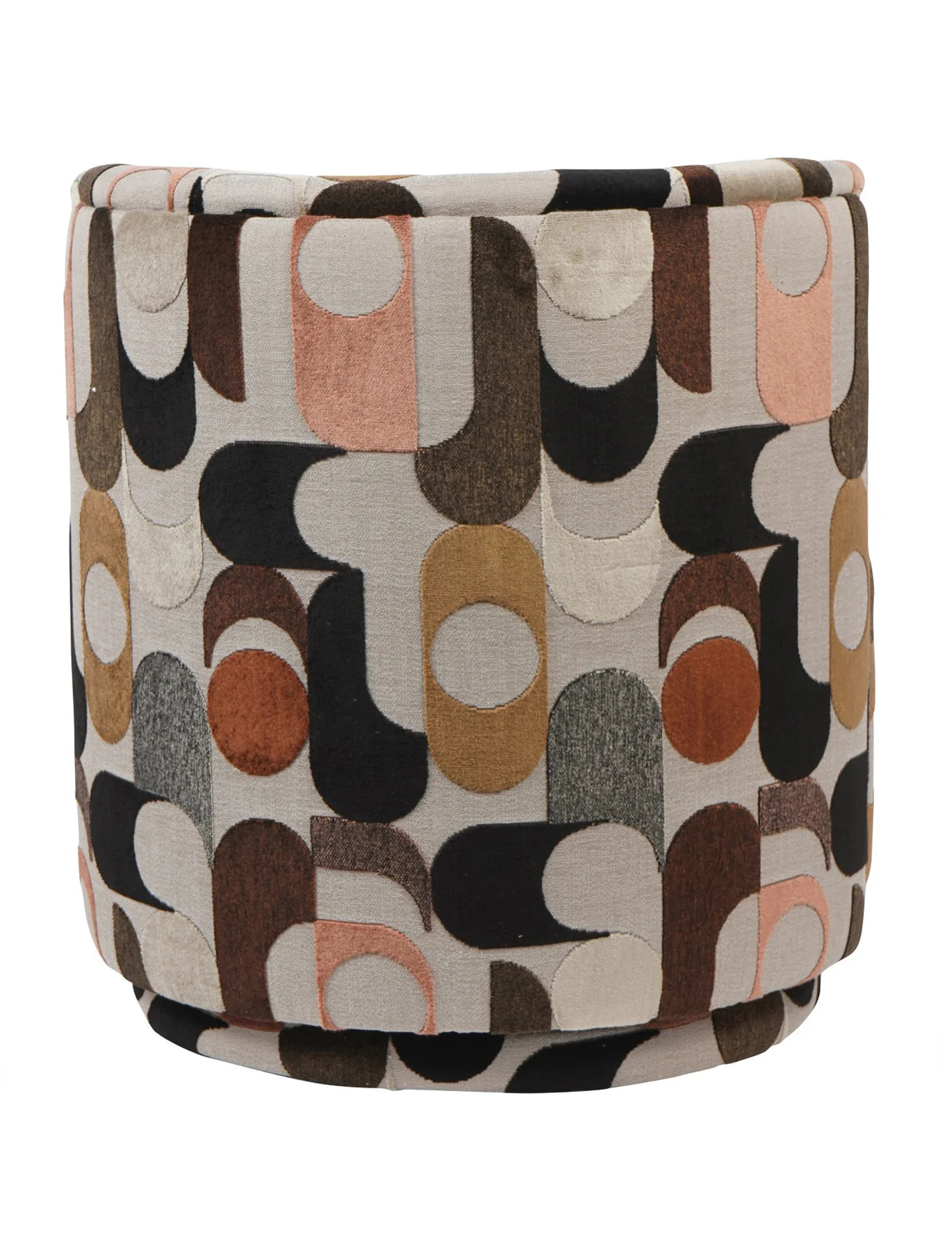 Portico Belgian Velvet Swivel Chair - Image 3