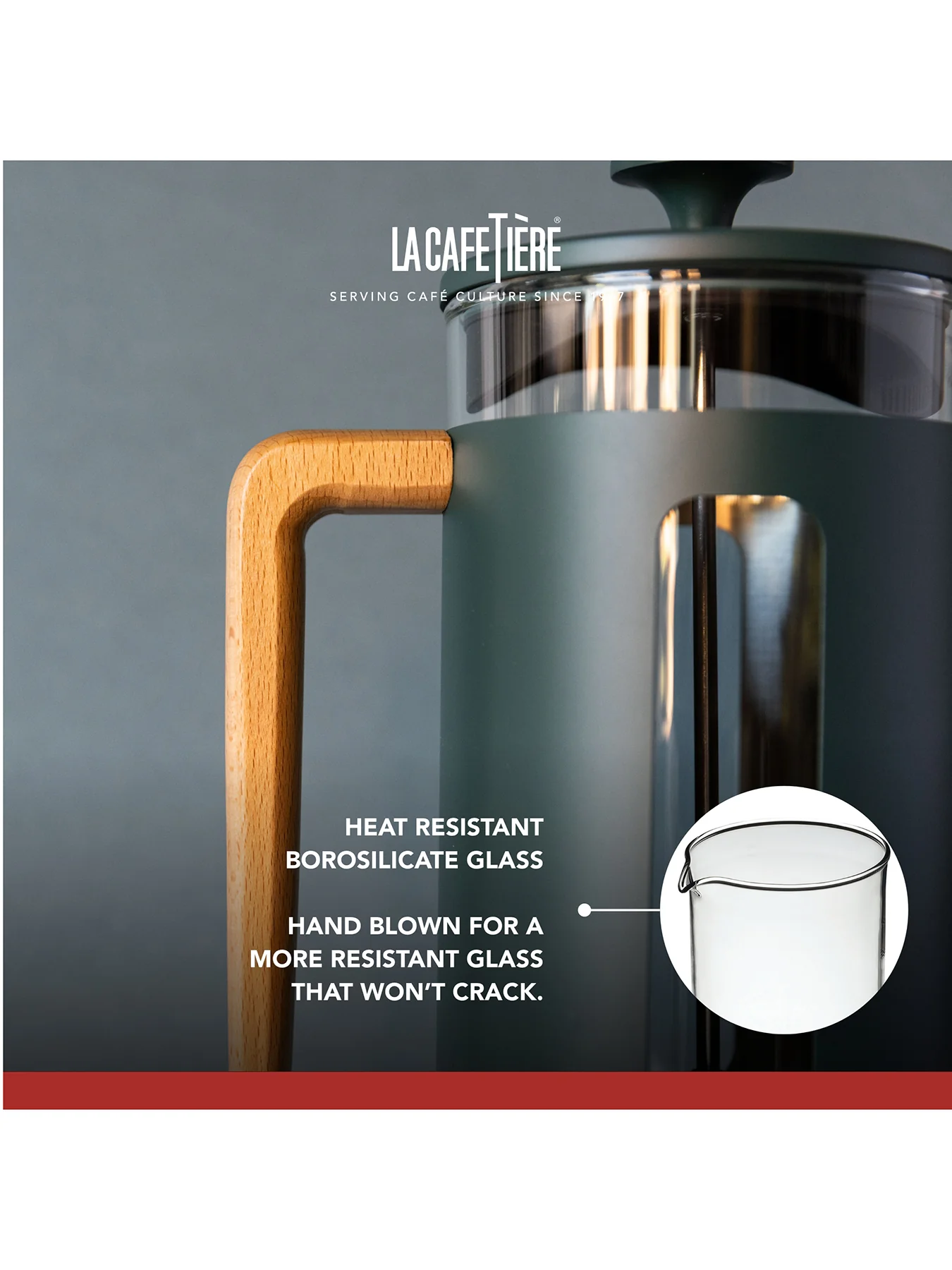 Pisa 8 Cup Cafetiere Green - Image 2