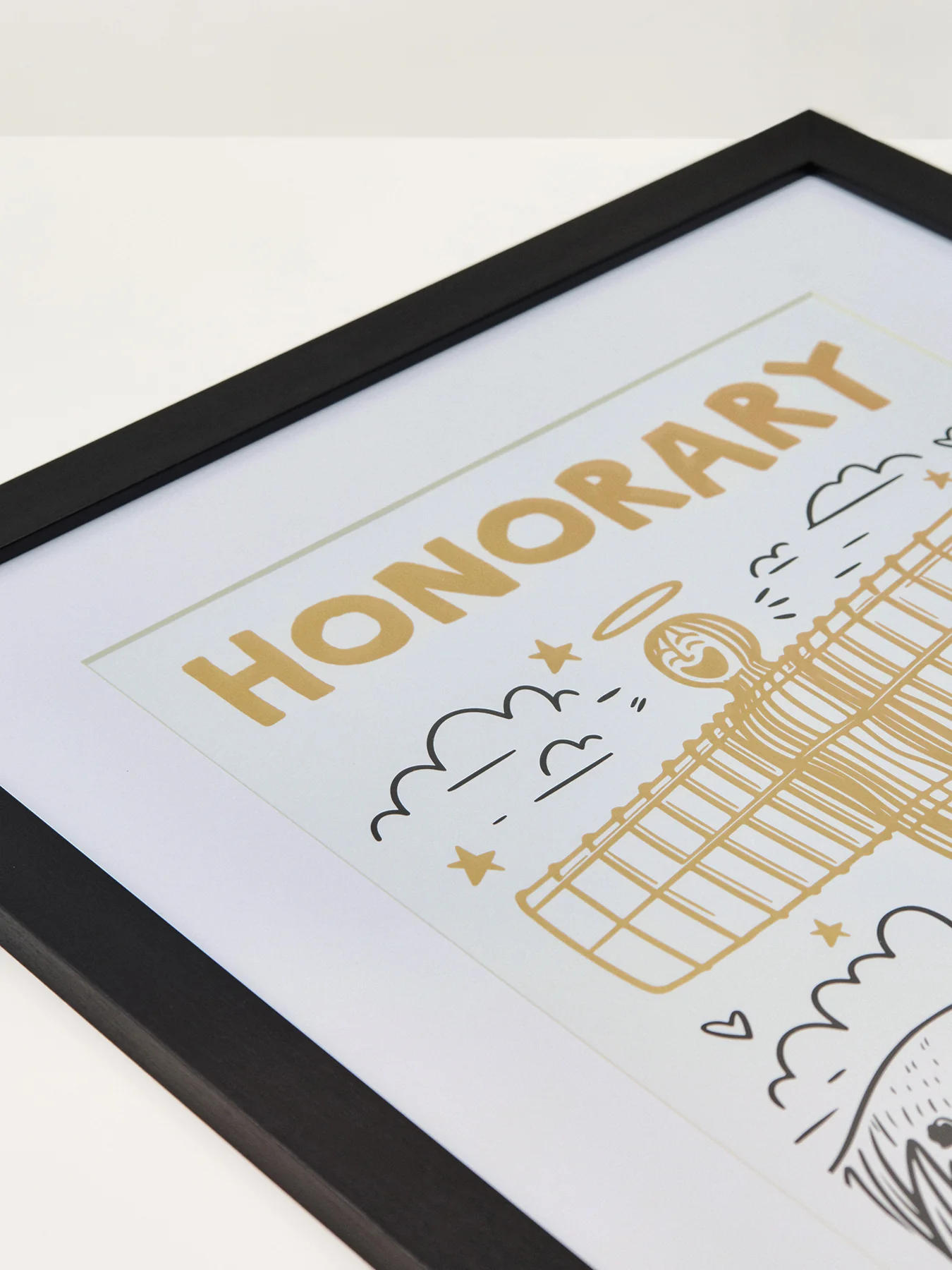 Gold Foil Framed Art Print - Image 2