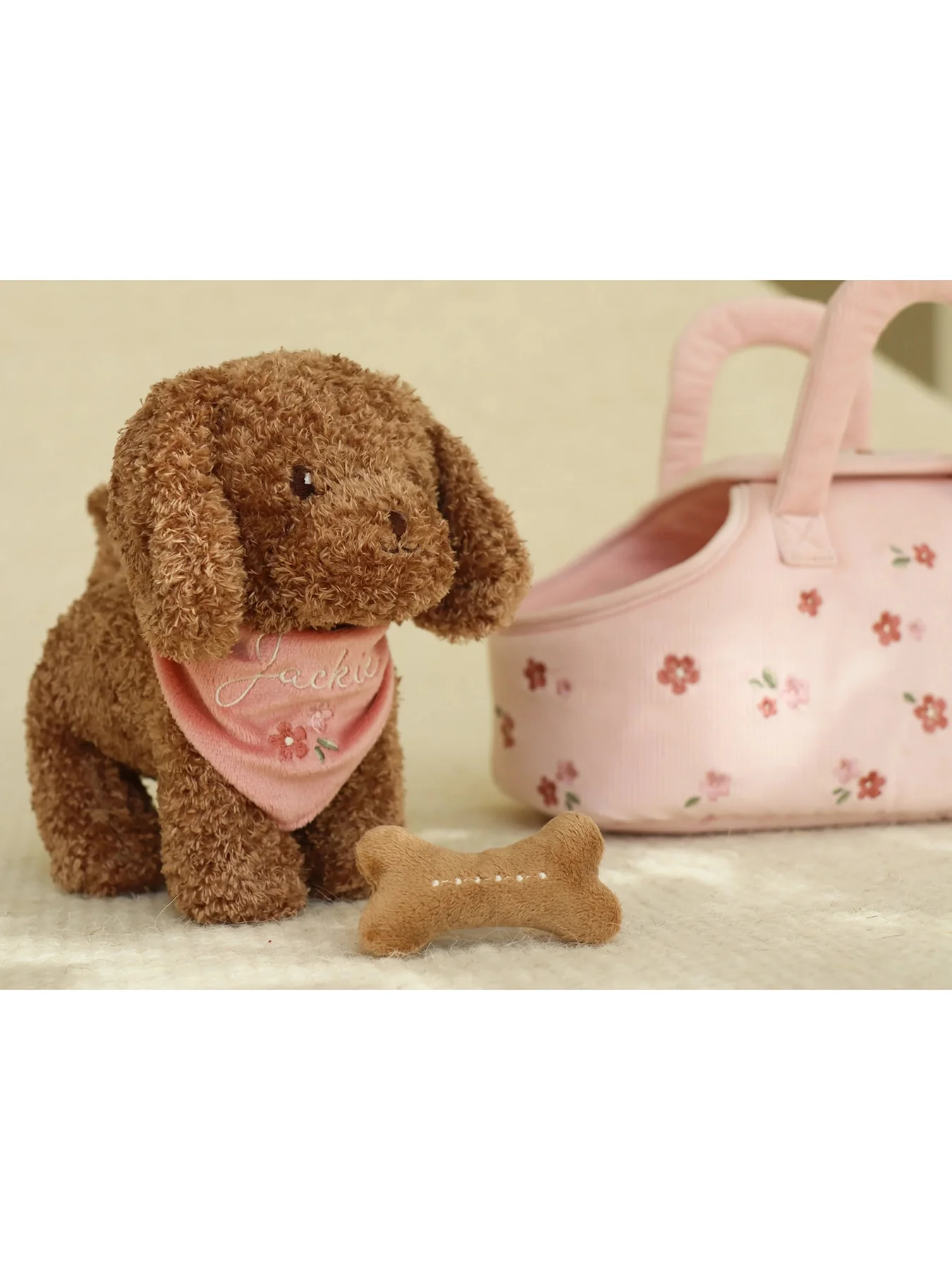 Plush Dog Jackie Toy - Image 2