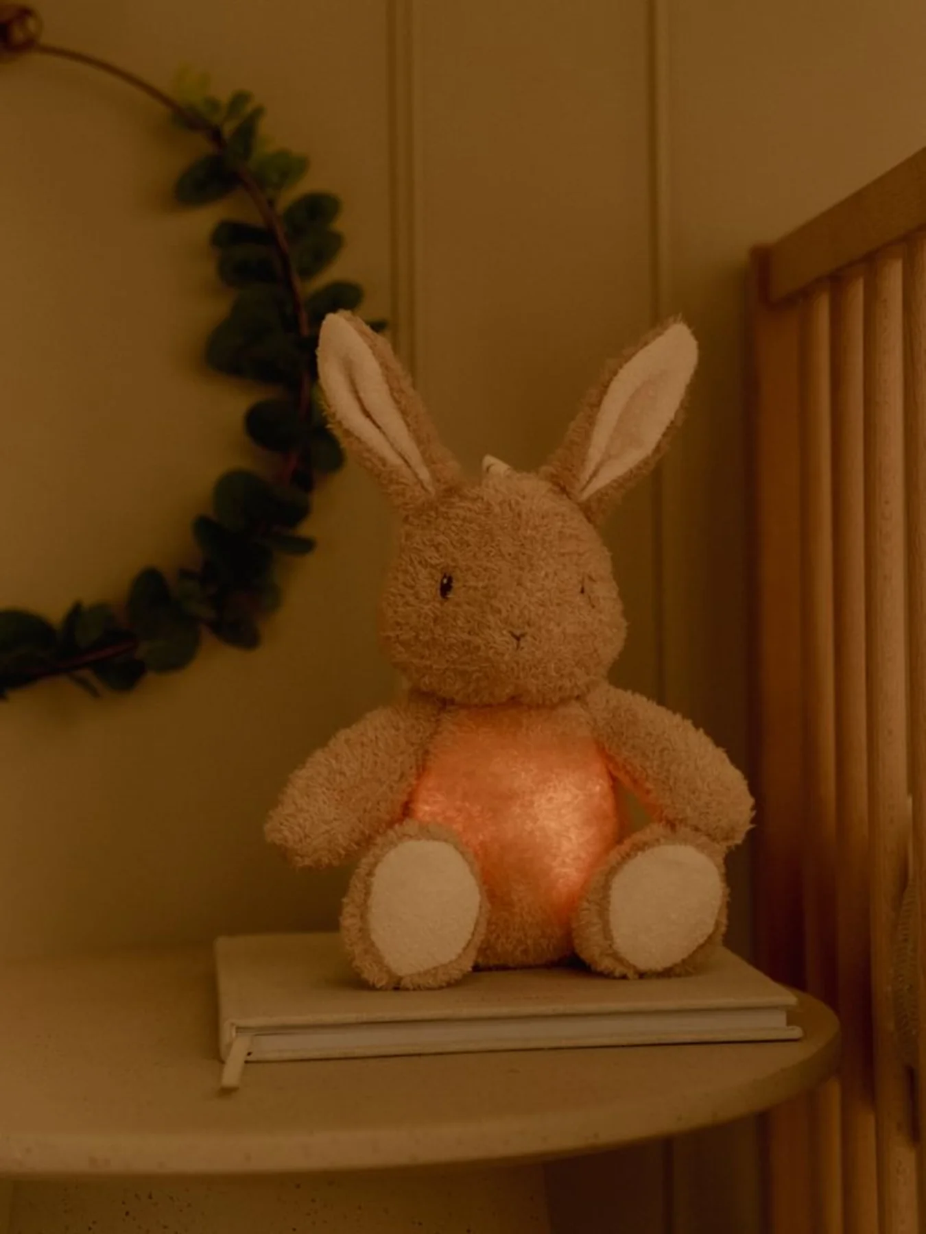 Little Dutch Soft Night Light with Sounds Bunny Beige - Image 2