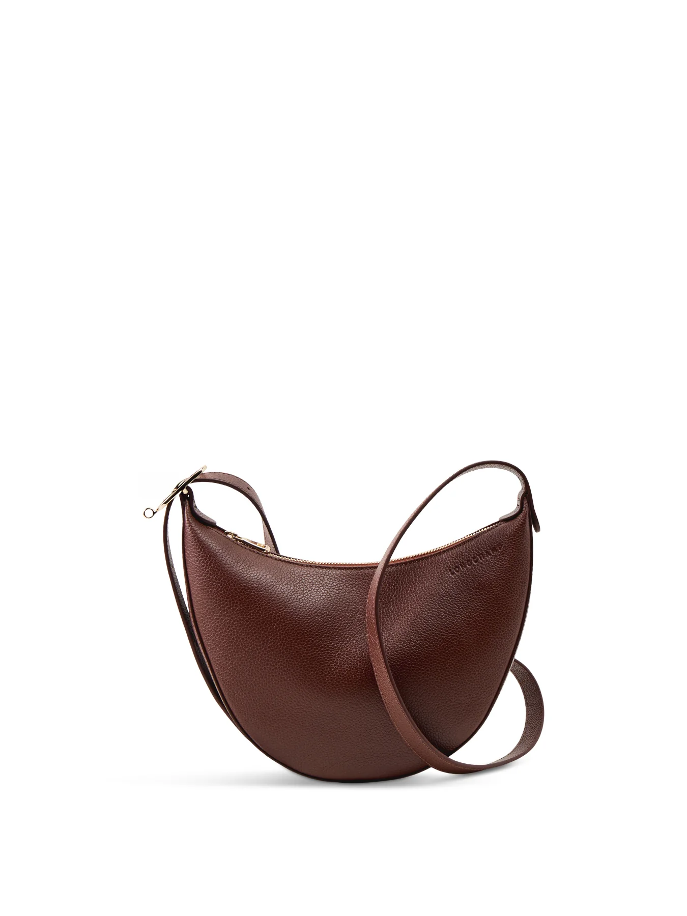 Le Foulonné Small Leather Crossbody Bag Coffee
