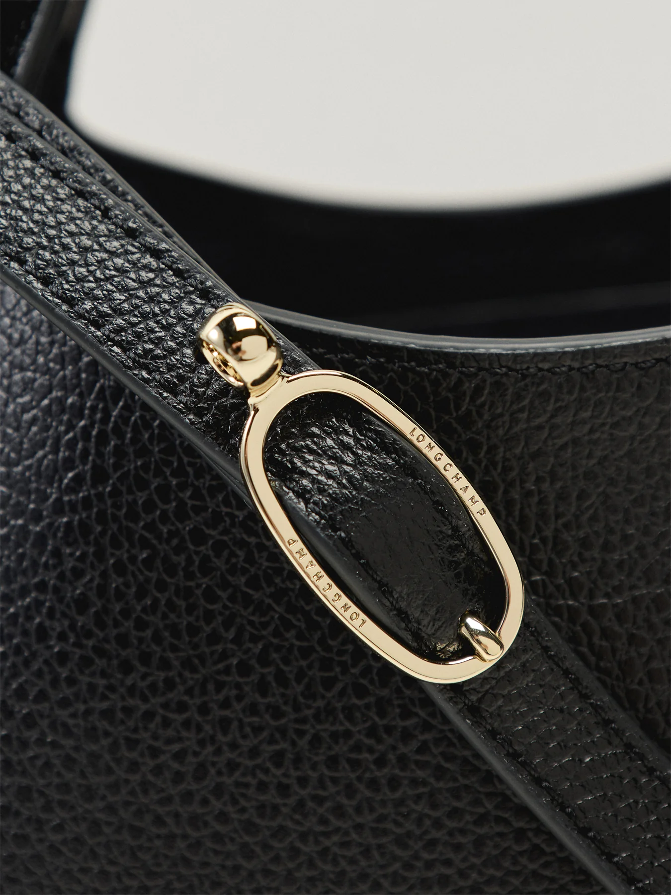 Le Foulonne Handbag Small Black - Image 5