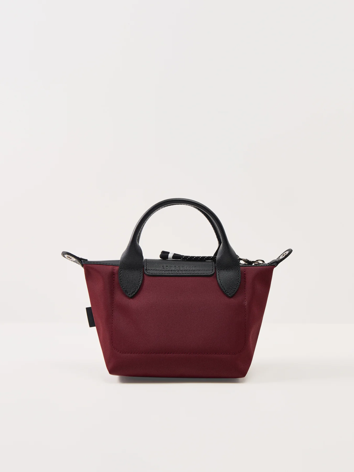 Le Pliage Energy Extra-Small Leather Bag Burgundy - Image 3