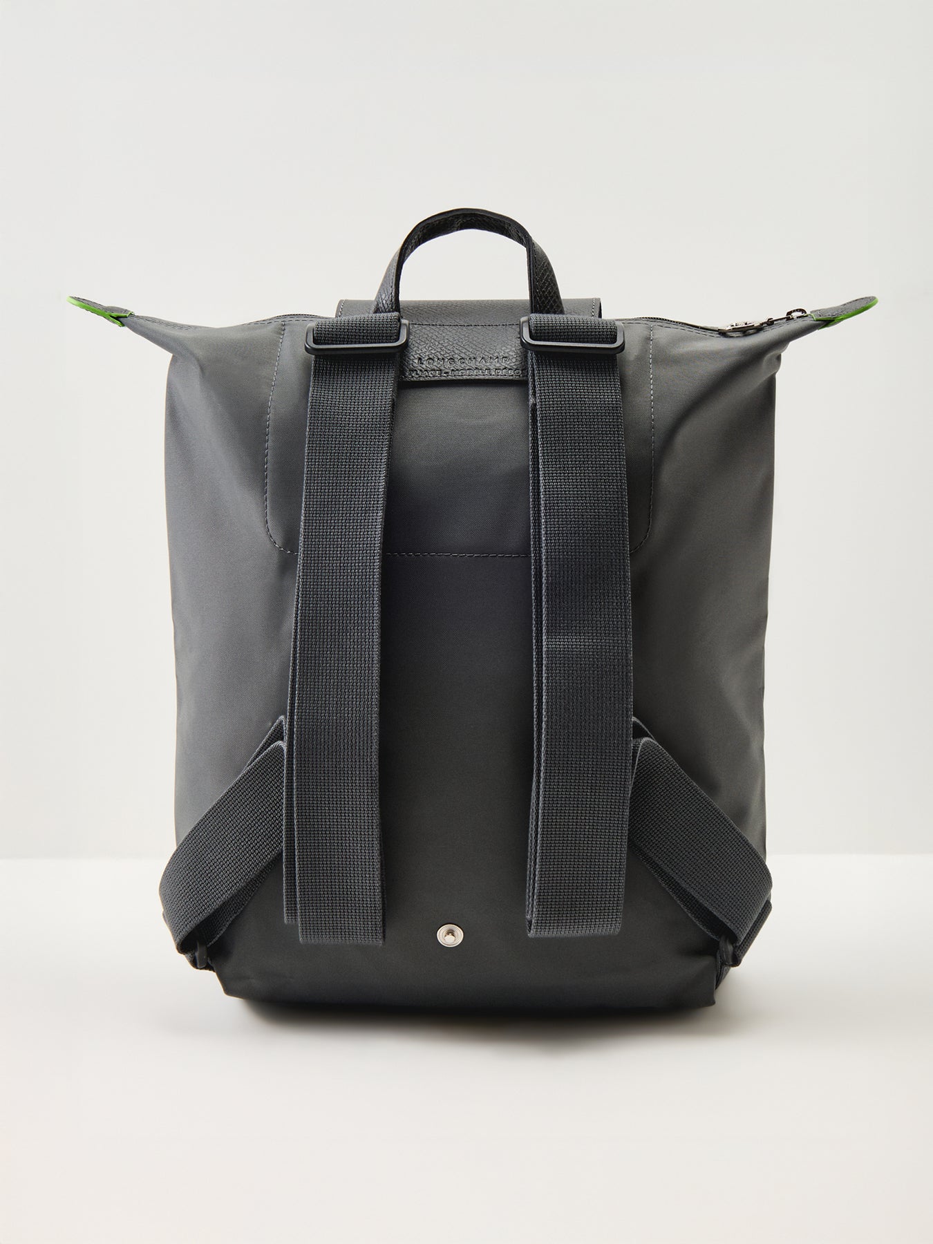 Le Pliage Green Medium Backpack Graphite - Image 3