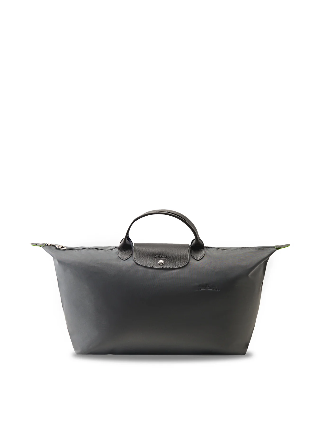 Le Pliage Green Large Travel Bag Graphite