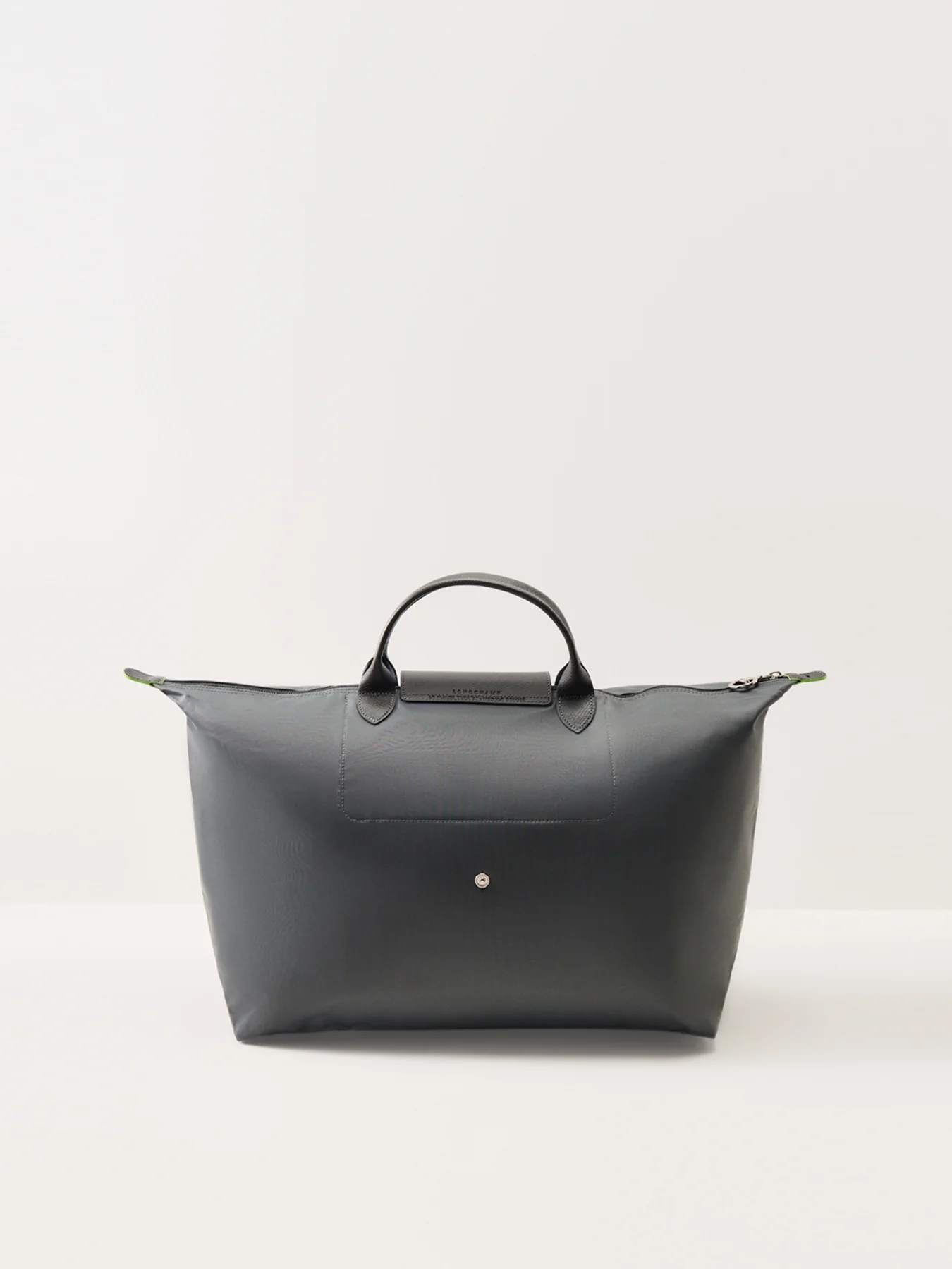 Le Pliage Green Large Travel Bag Graphite - Image 3