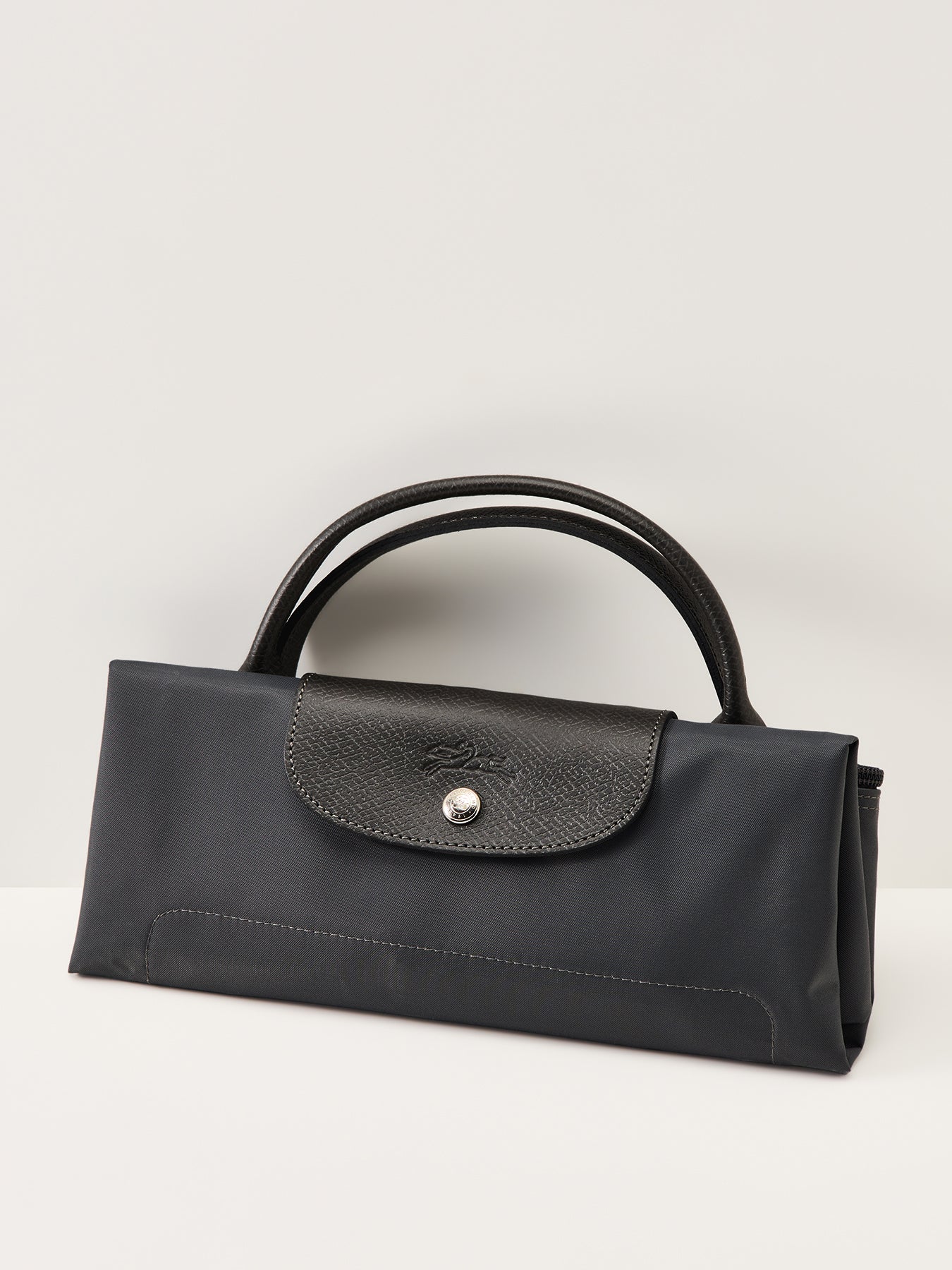 Le Pliage Green Large Travel Bag Graphite - Image 5