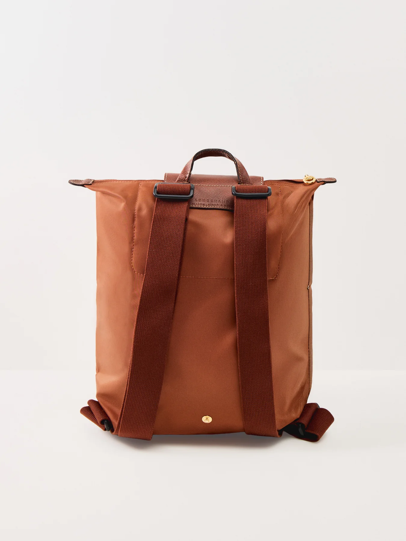 Le Pliage Medium Nylon Backpack Cognac - Image 3
