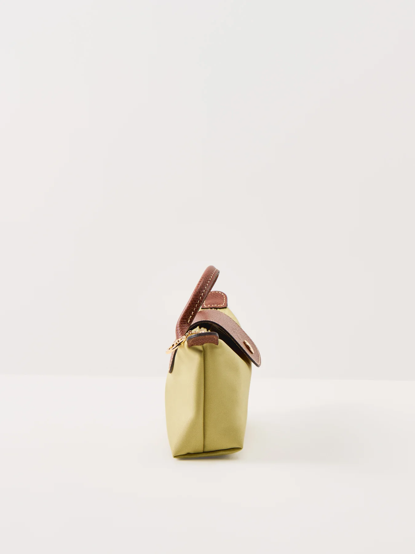 Le Pliage Classic Nylon Pouch Pistachio - Image 4