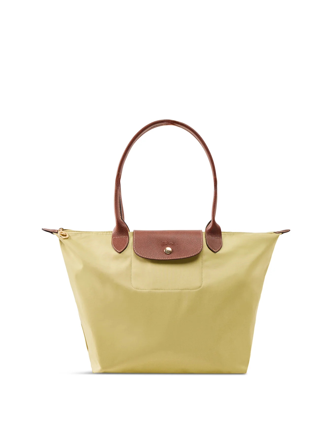 Le Pliage Large Nylon Tote Bag Pistachio