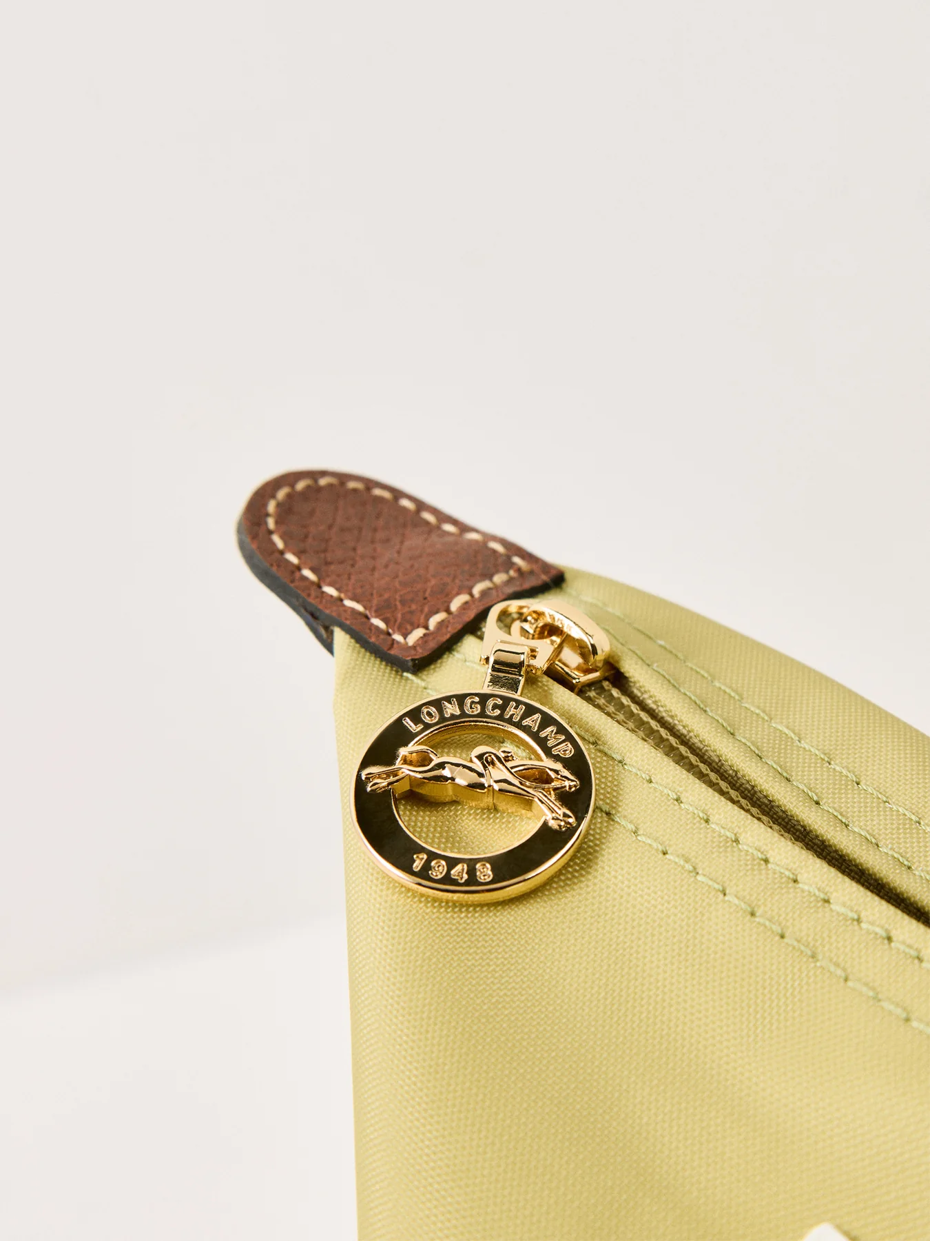 Le Pliage Large Nylon Tote Bag Pistachio - Image 5