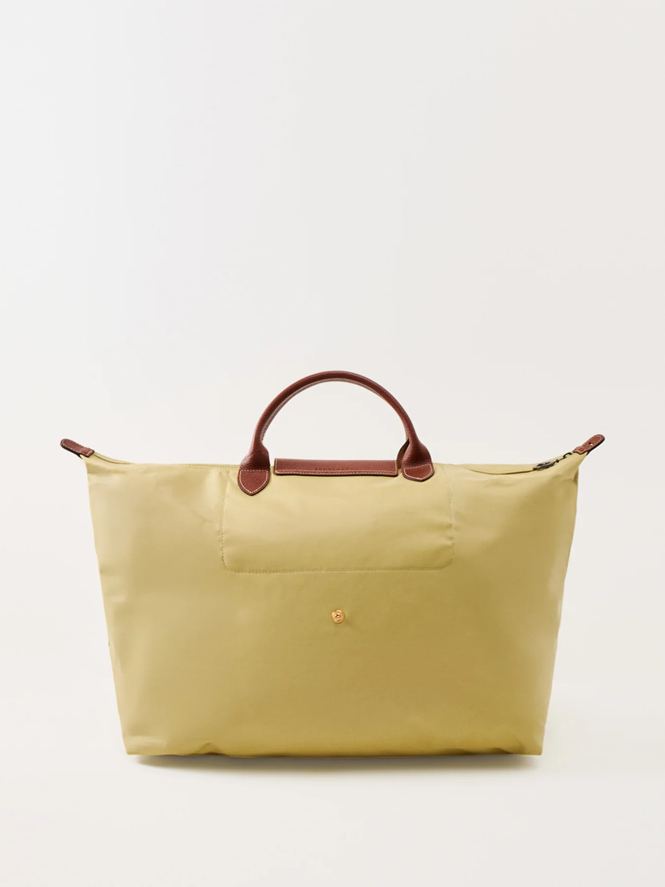 Le Pliage Large Nylon Travel Bag Pistachio - Image 3