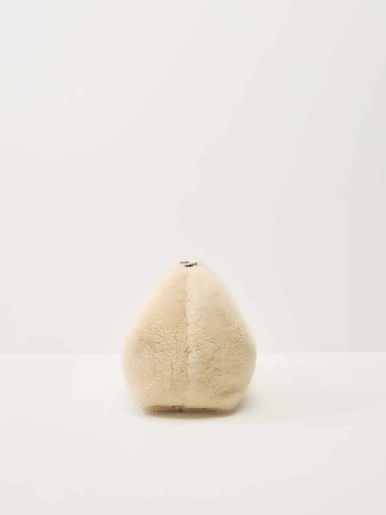 Le Pliage Xtra Shearling Handbag Extra Small Ecru - Image 4