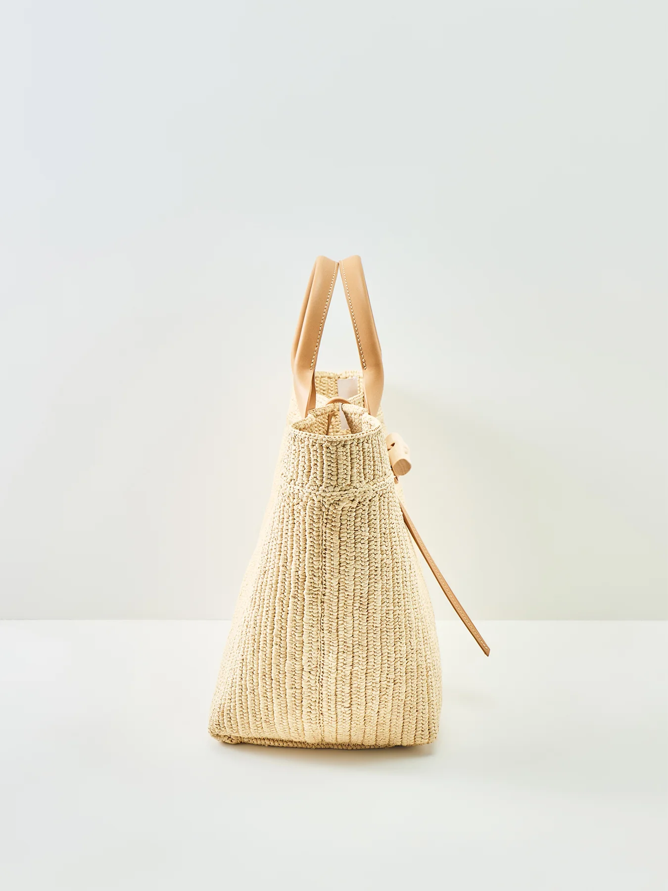 Le Roseau Raffia Tote Bag Large Vegetal - Image 4