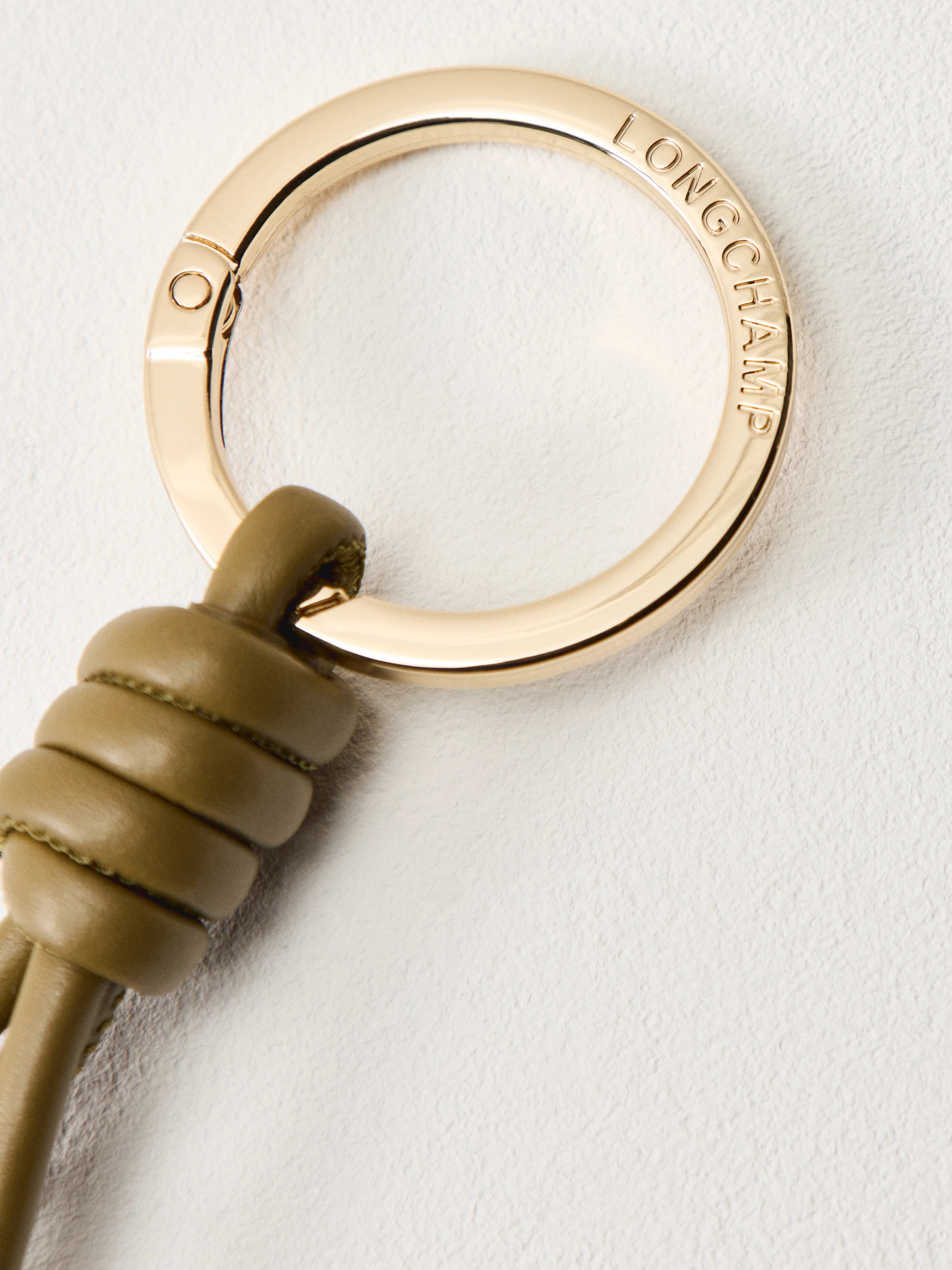 Mini Roseau Key Ring Olive - Image 3