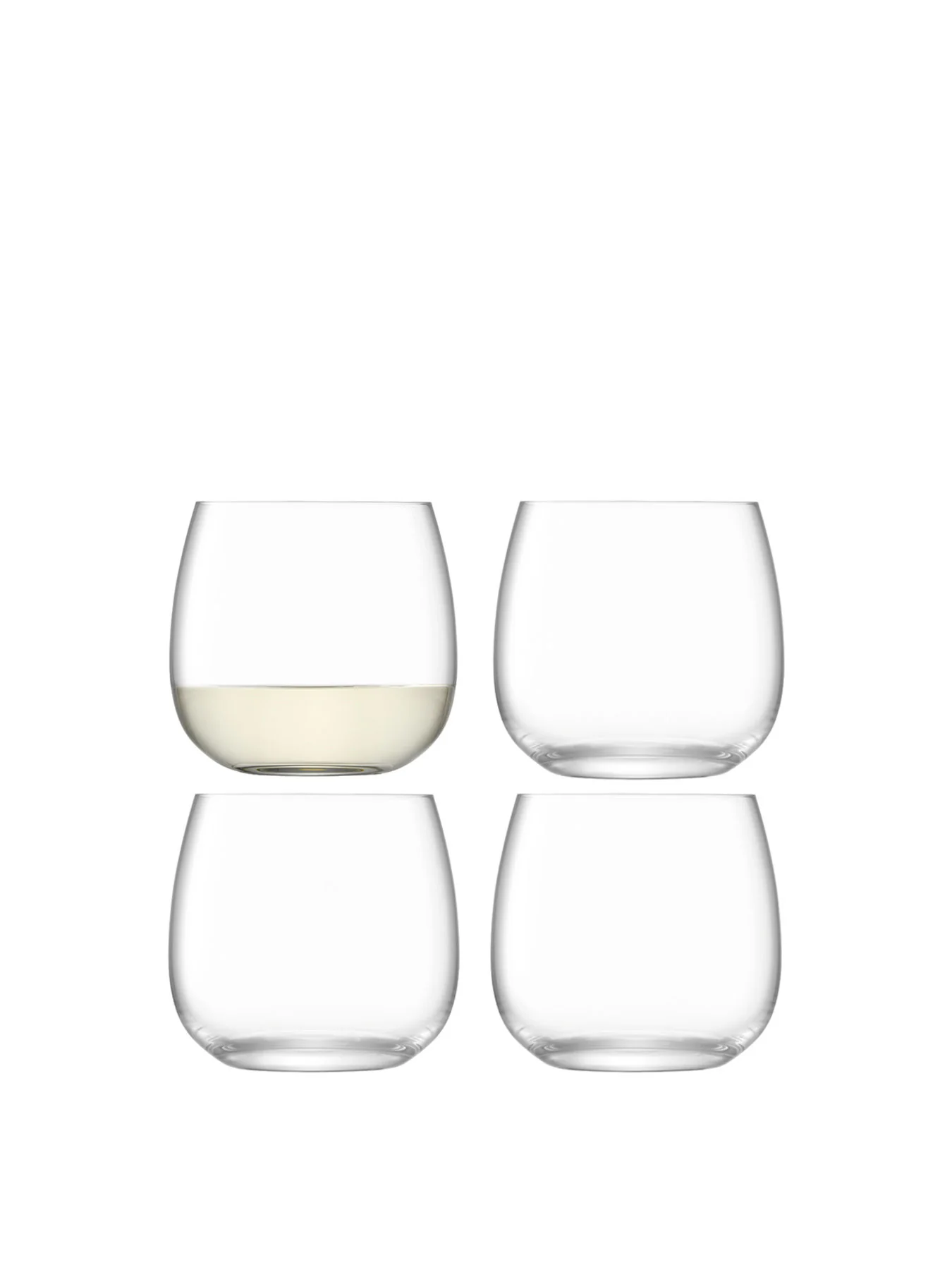 Borough Stemless Glass set of 4