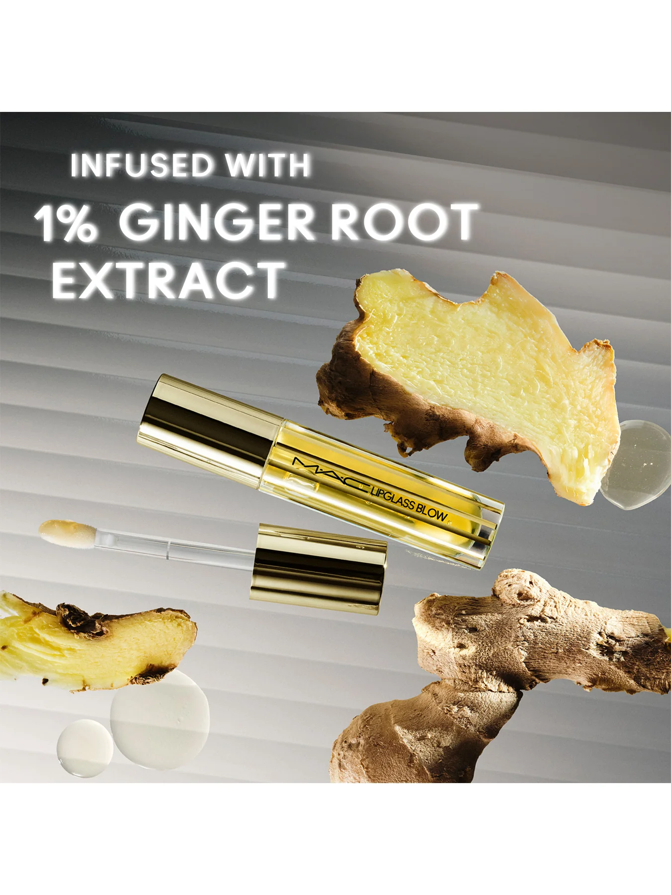 Lipglass Blow Plumping lip Oil Ginger Zinger 5ml - Image 3