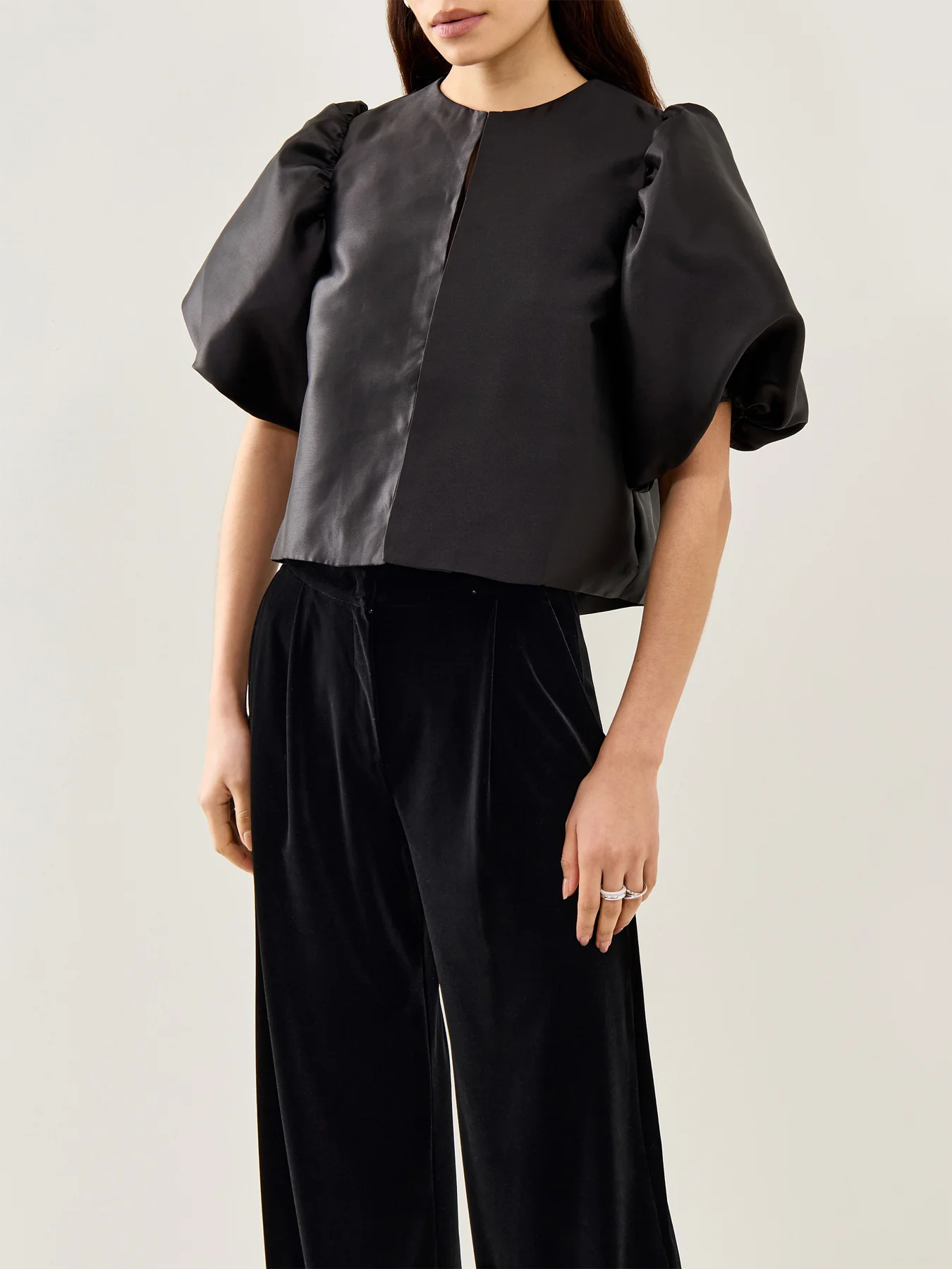 Cleo Pouf Sleeve Blouse - Image 4