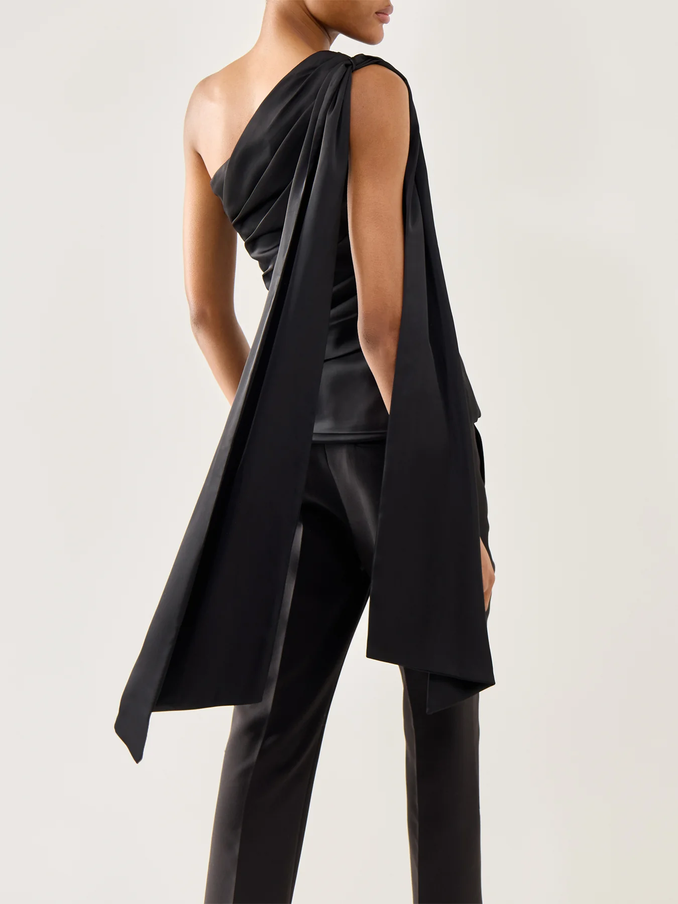 Nelly Draped One Shoulder Top - Image 5