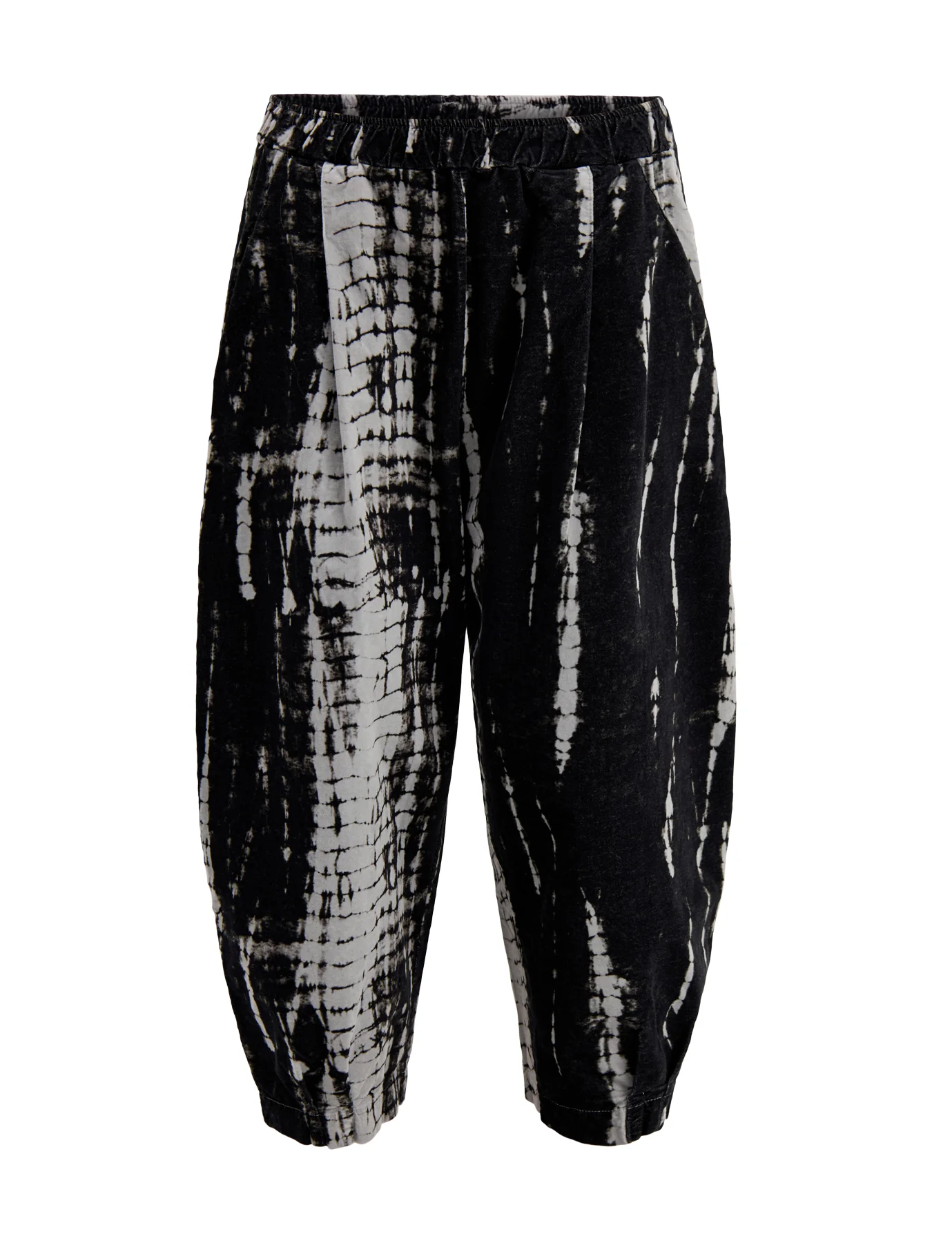 Barrel Trousers Light Grey