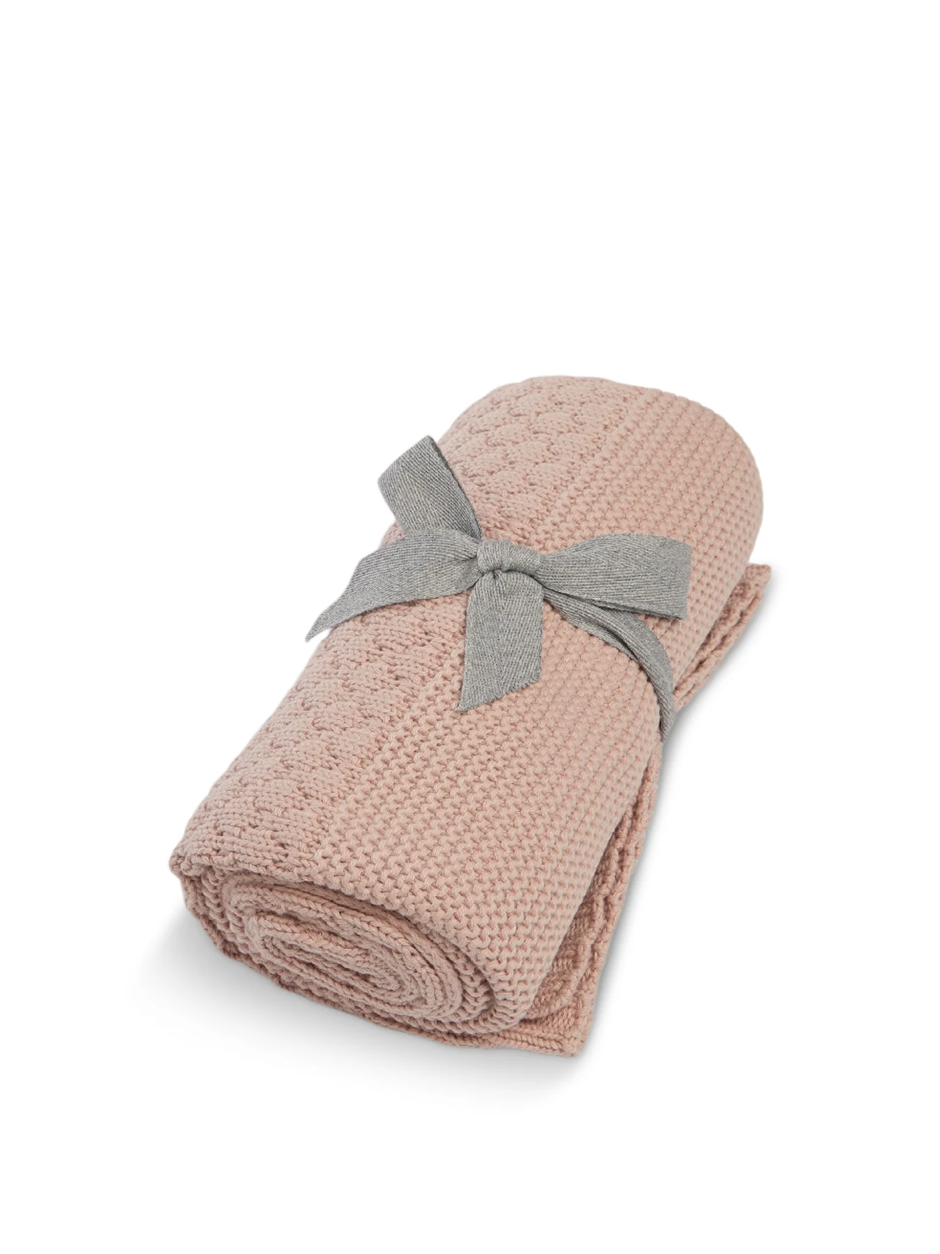 Knitted Blanket Bubble Pink - Image 6