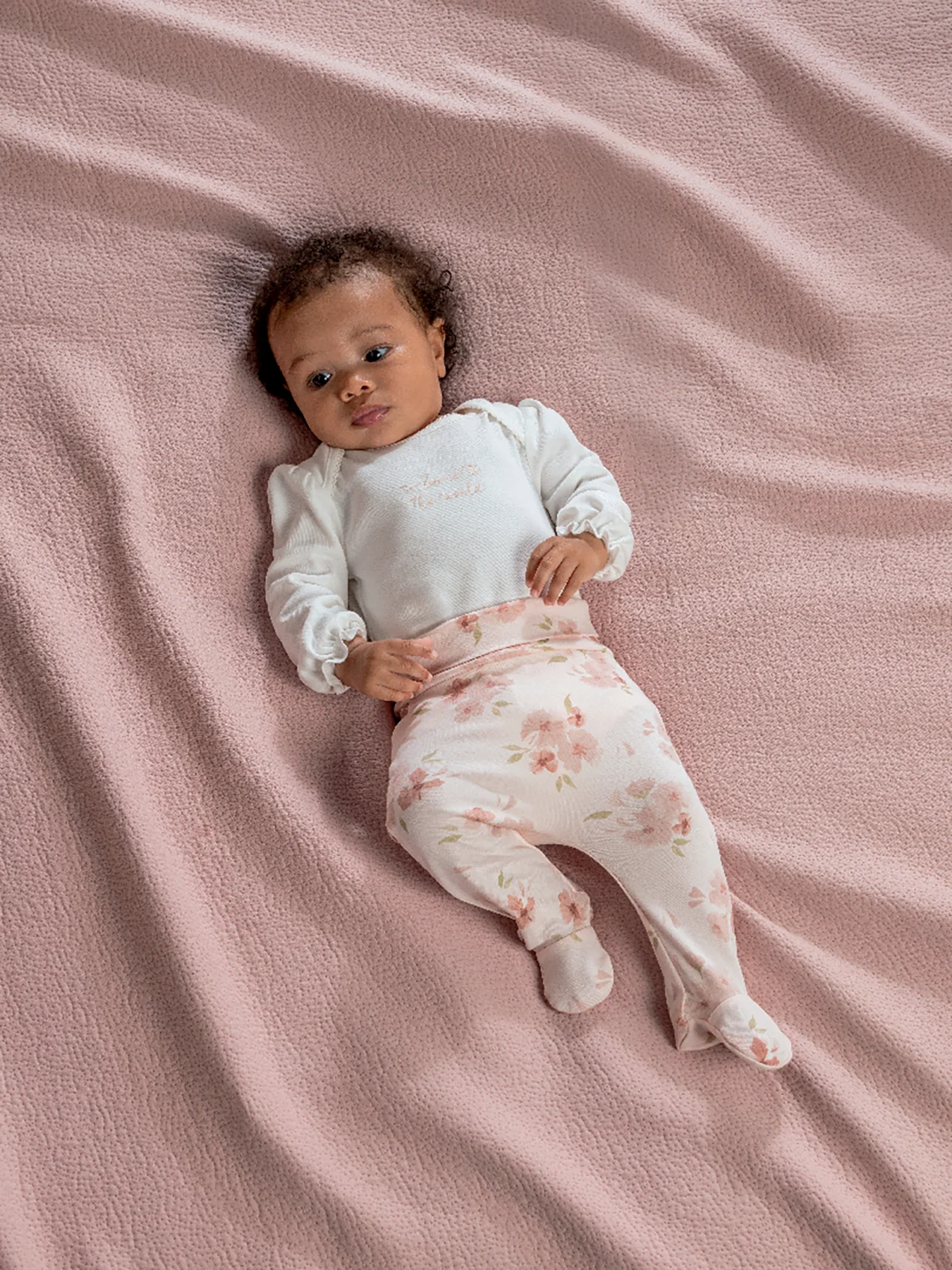Baby Bodysuit and Legging Set Pink - Image 2