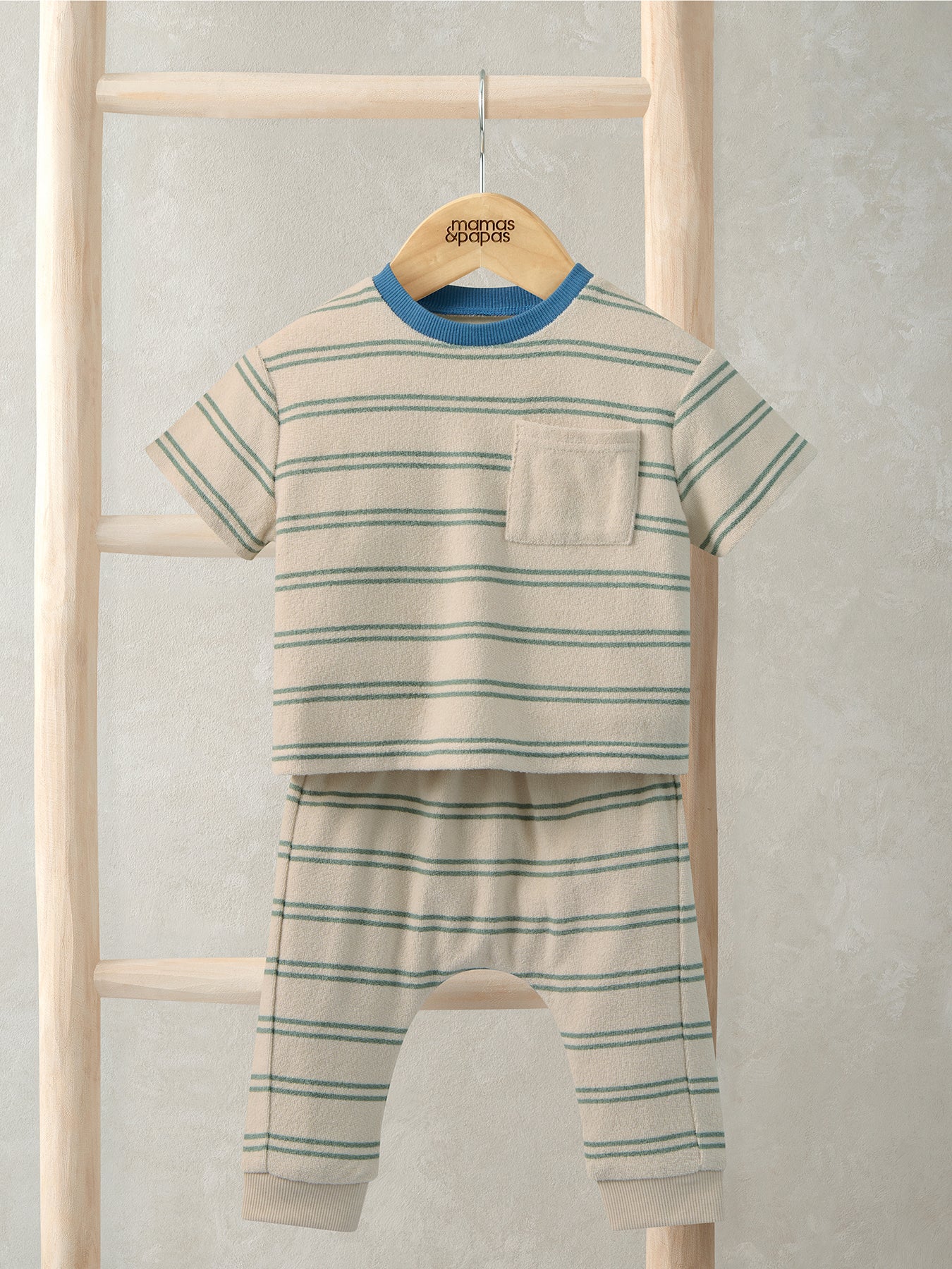 Baby Towelling Two Piece Set - Image 2