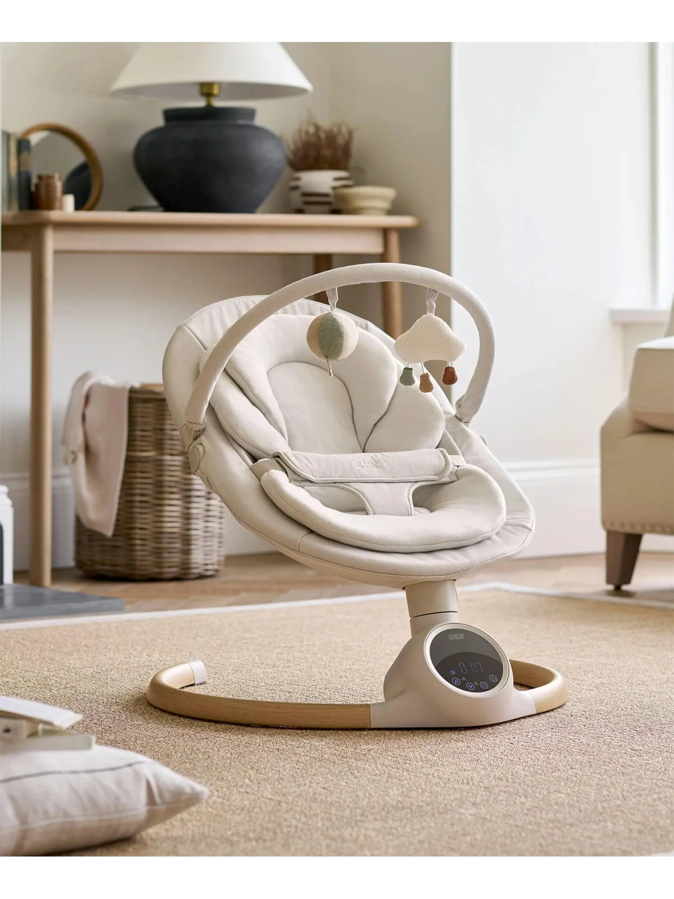 Smart Baby Swing Beige - Image 3