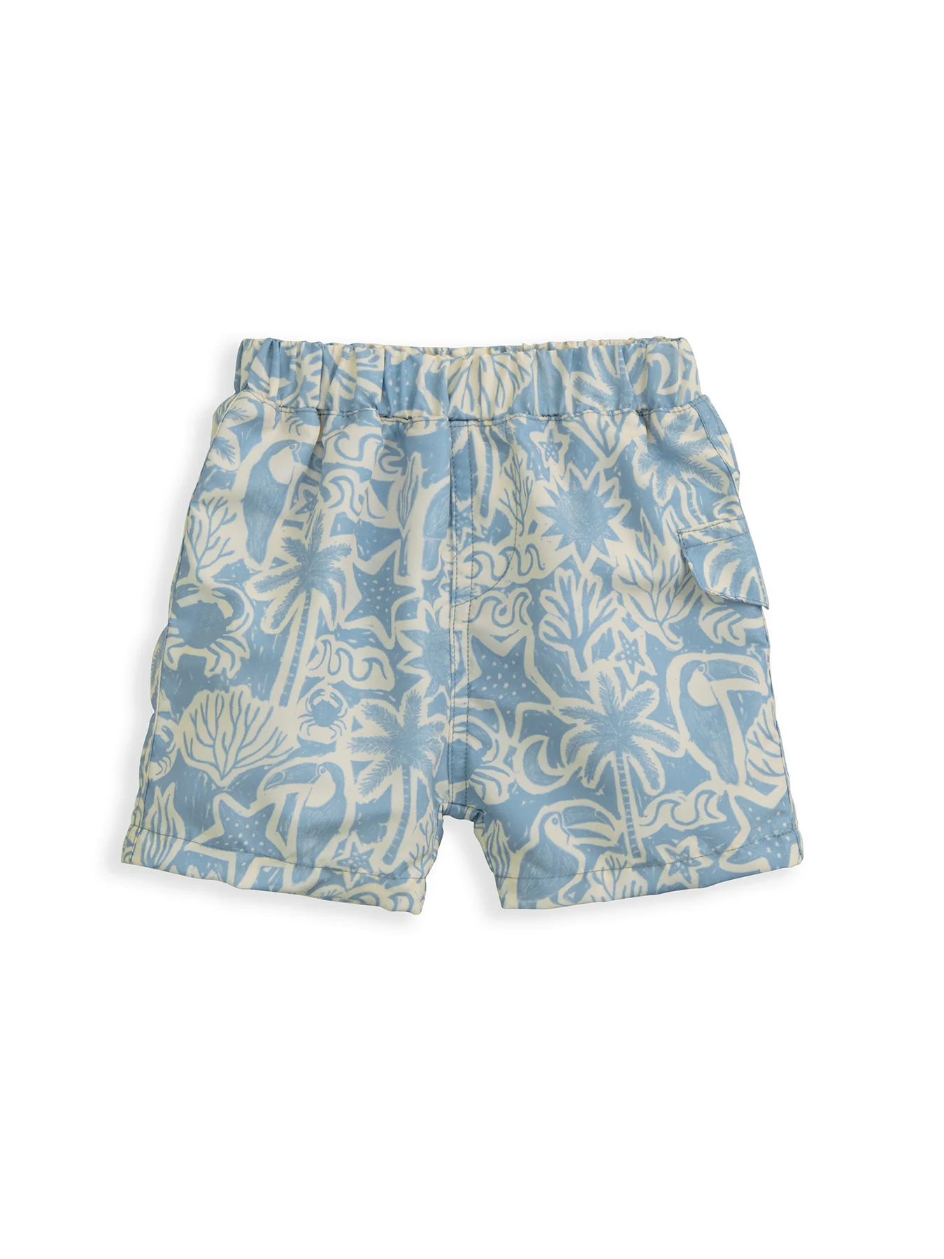 Baby Board Short Two Piece Set Blue - Image 4