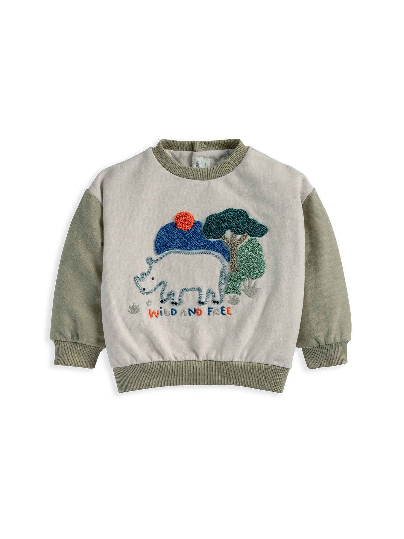 Baby Boucle Sweatshirt Beige