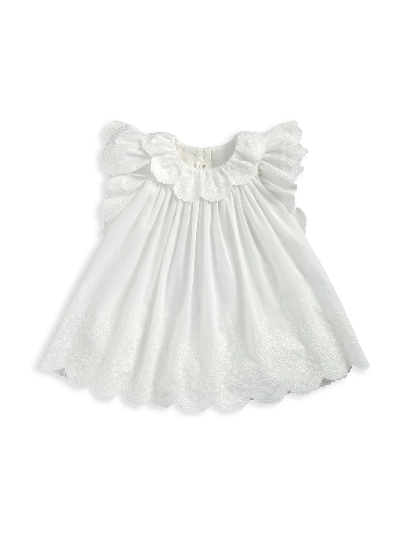 Baby Bodysuit Dress Grey
