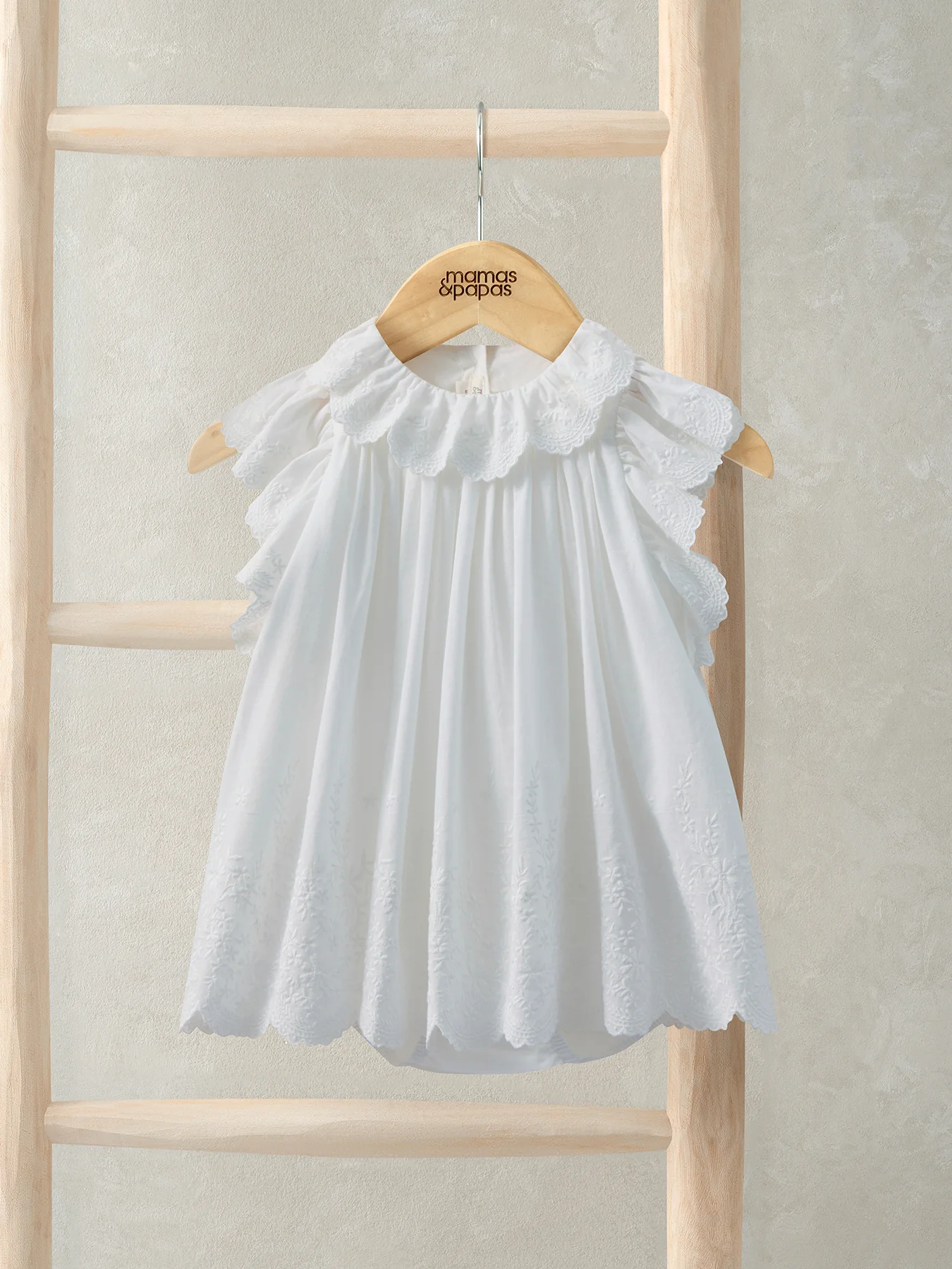 Baby Bodysuit Dress Grey - Image 3